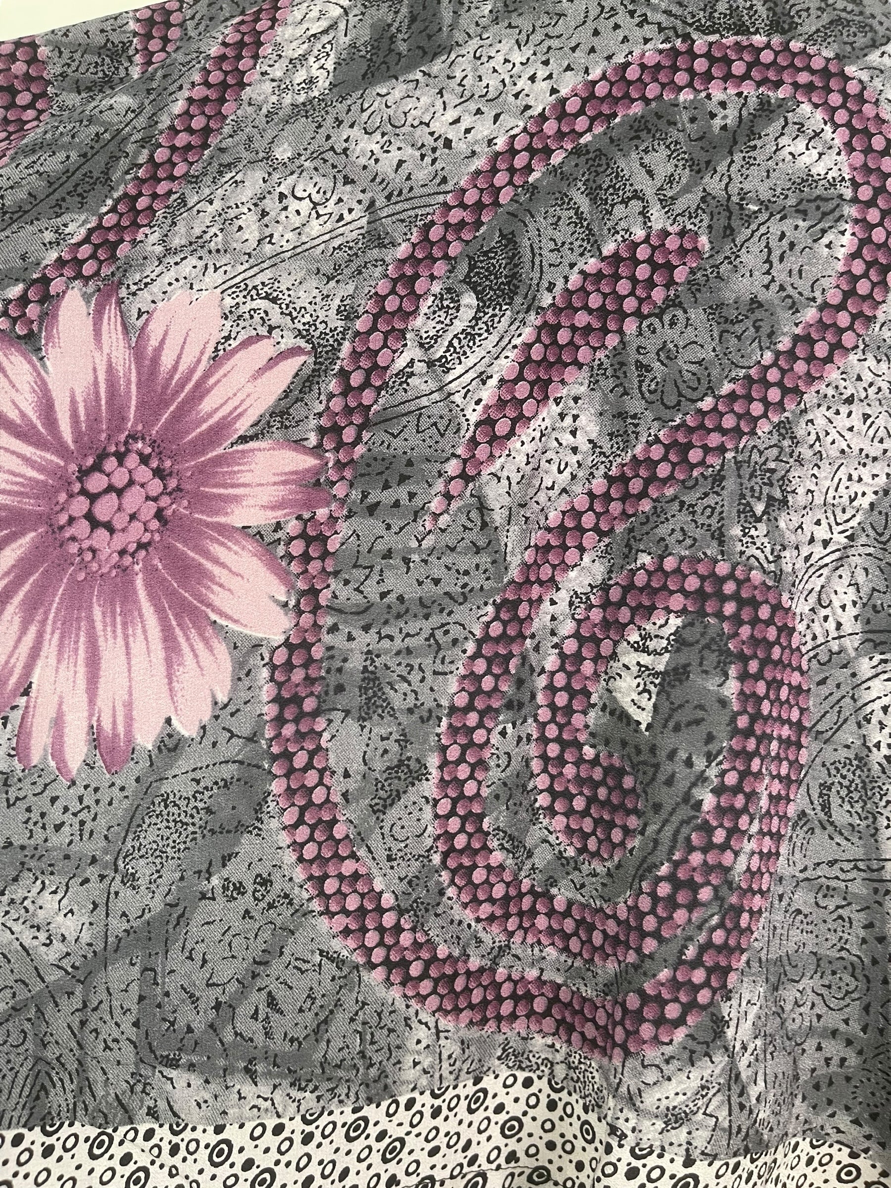 PRC8222 Avatar Pure Silk Kimono-Sleeved Top