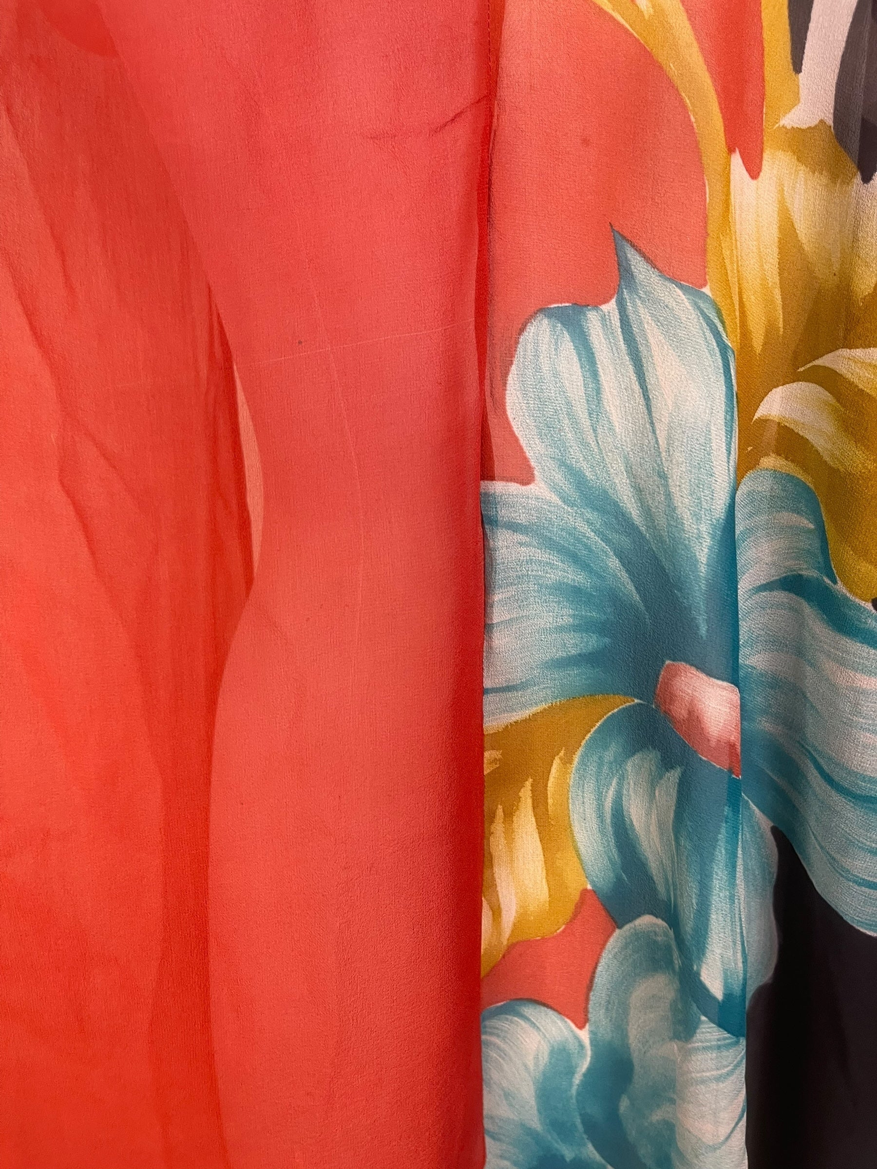 PREVIEW PRG8594 Sheer Wabi Sabi Pure Silk Cardigan by FEBRUARY2026 – Handmade ethical Cardigan from sariKNOTsari using upcycled silk. Designed in Canada for travel and slow fashion, loved from Toronto to LA to Sydney.