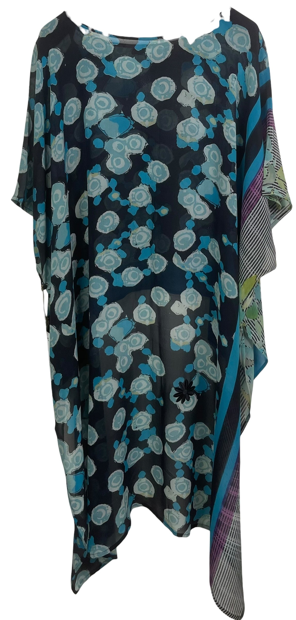 PRG8528 Sheer Wabi Sabi Pure Silk Hi Lo Top