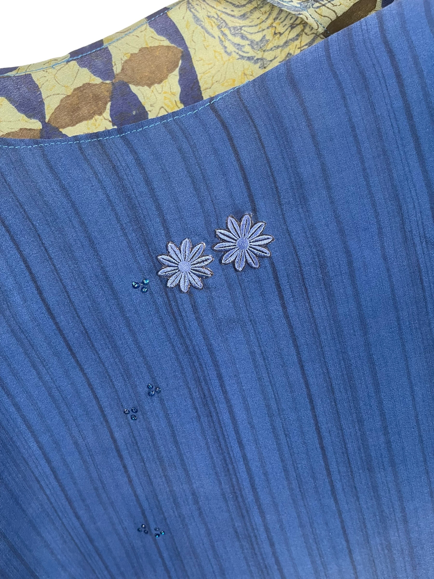 PREVIEW PRC8692 Avatar Pure Silk Versatile Vest by MARCH2026 – Handmade ethical Vest from sariKNOTsari using upcycled silk. Designed in Canada for travel and slow fashion, loved from Toronto to LA to Sydney. Featuring Zsiska, Bryn Walker and Artisan Leather coats by Rejean Pepin, Pepin designs