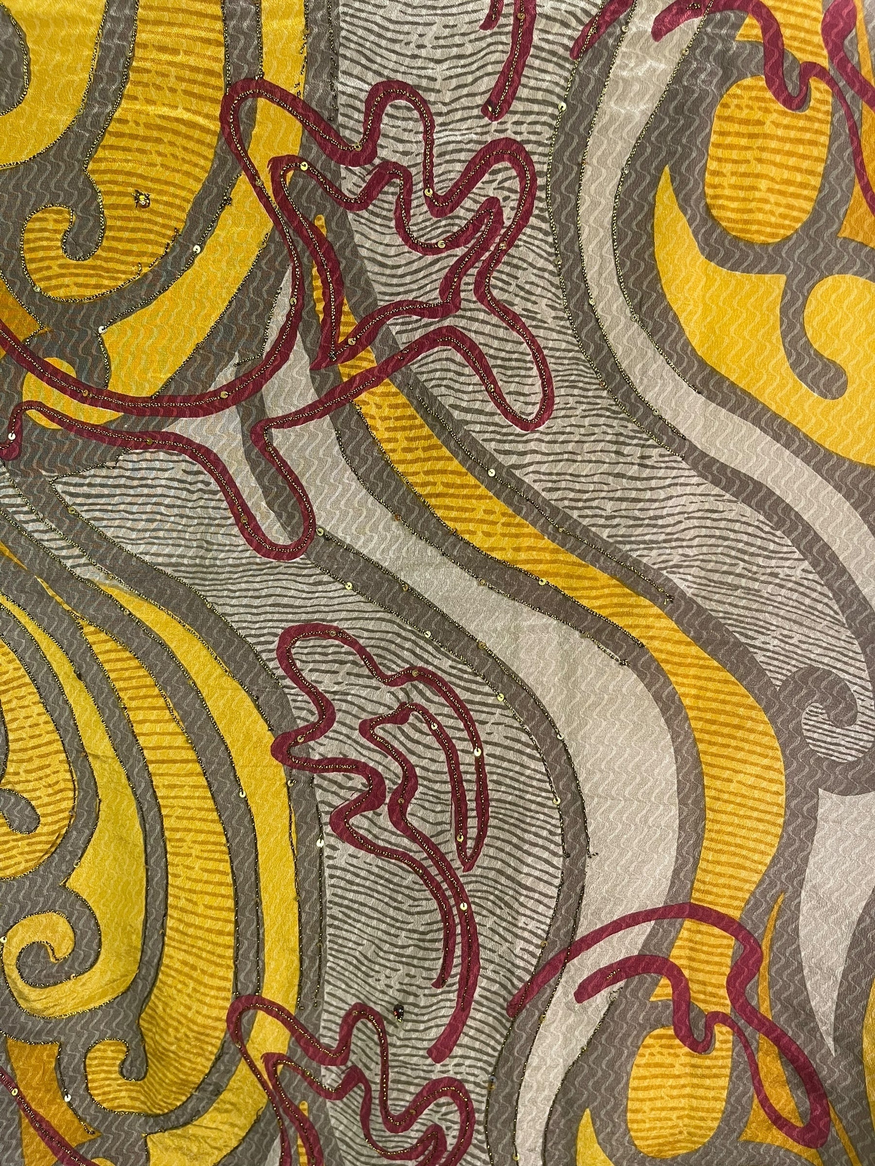 PRC8841 Avatar Pure Silk Long Tunic with Side Ties by 15 FEBRUARY 2026 – Handmade ethical Side Tie Tunic from sariKNOTsari using upcycled silk. Designed in Canada for travel and slow fashion, loved from Toronto to LA to Sydney.