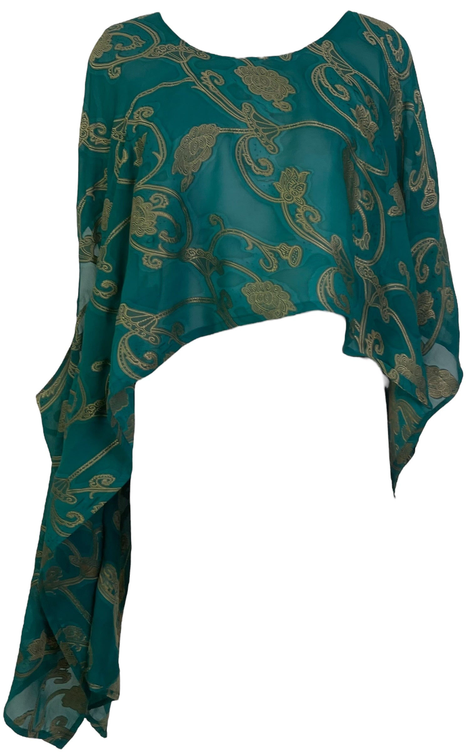 PRG7654B Sheer Avatar Pure Silk Versatile Vest