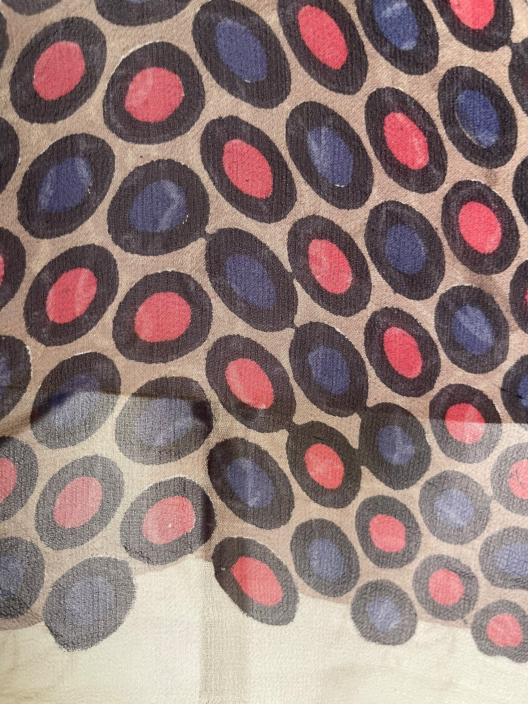 PRG7878 Sheer Avatar Pure Silk Kimono-Sleeved Jacket with Belt