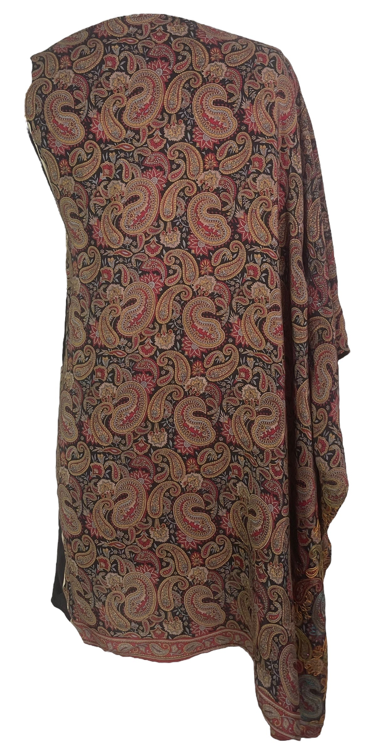 PREVIEW PRC8014 Avatar Pure Silk One Shoulder Dress by DECEMBER2025 – Handmade ethical One-Shoulder Dress from sariKNOTsari using upcycled silk. Designed in Canada for travel and slow fashion, loved from Toronto to LA to Sydney.