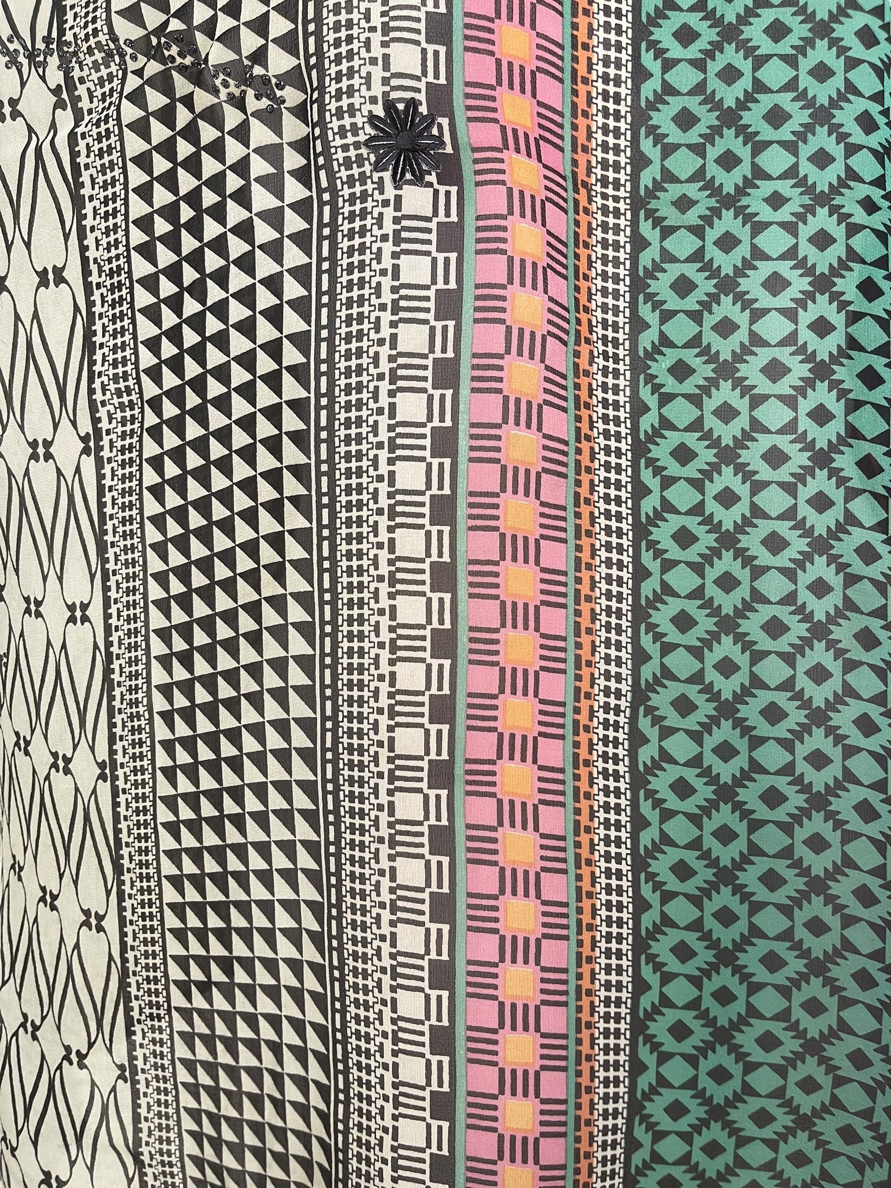 PREVIEW PRG8137 Avatar Pure Silk Long Tunic with Side Ties by DECEMBER2025 – Handmade ethical Side Tie Tunic from sariKNOTsari using upcycled silk. Designed in Canada for travel and slow fashion, loved from Toronto to LA to Sydney.