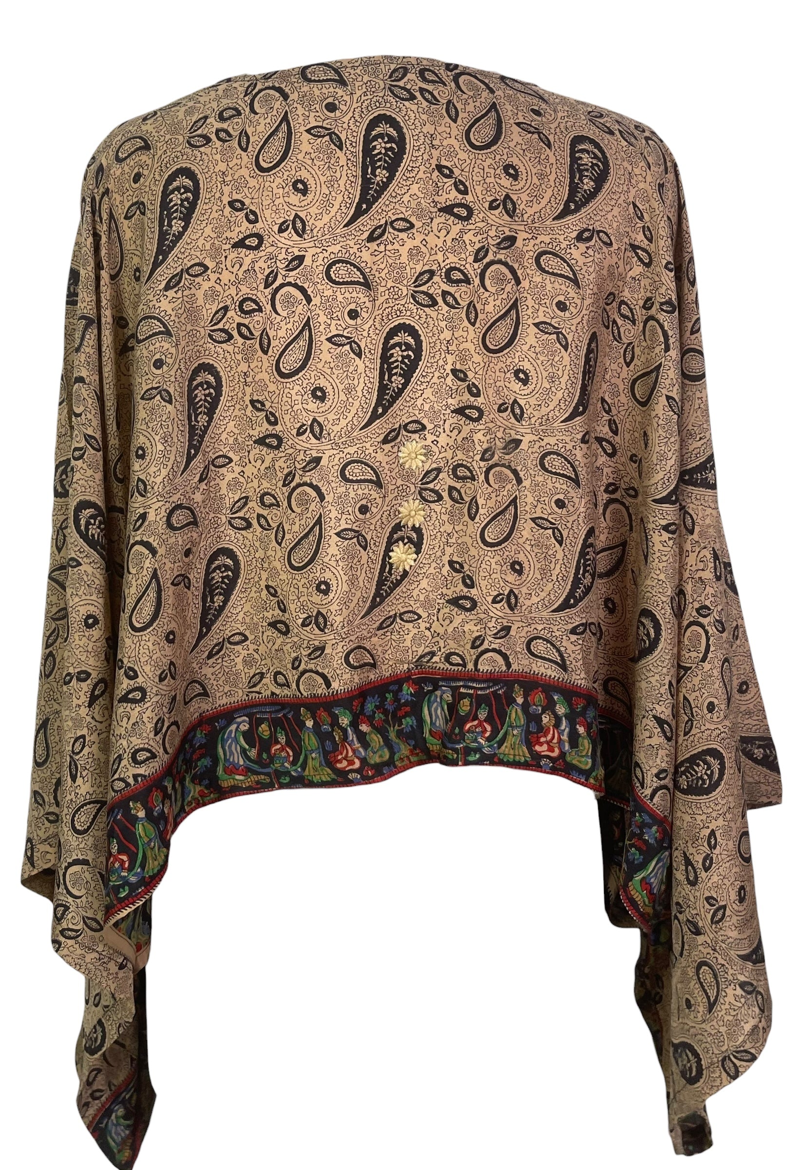 PREVIEW PRC8495 Avatar Pure Silk Kimono-Sleeved Top