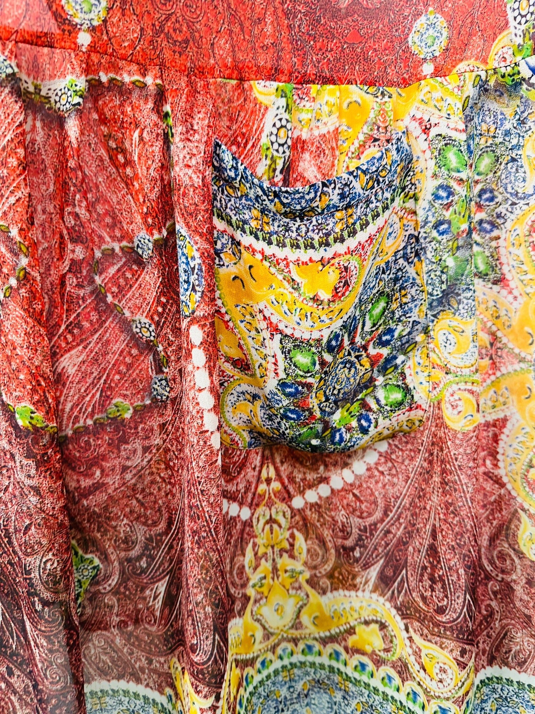 PRG8173 Sheer Avatar Pure Silk Boxy Babydoll Dress