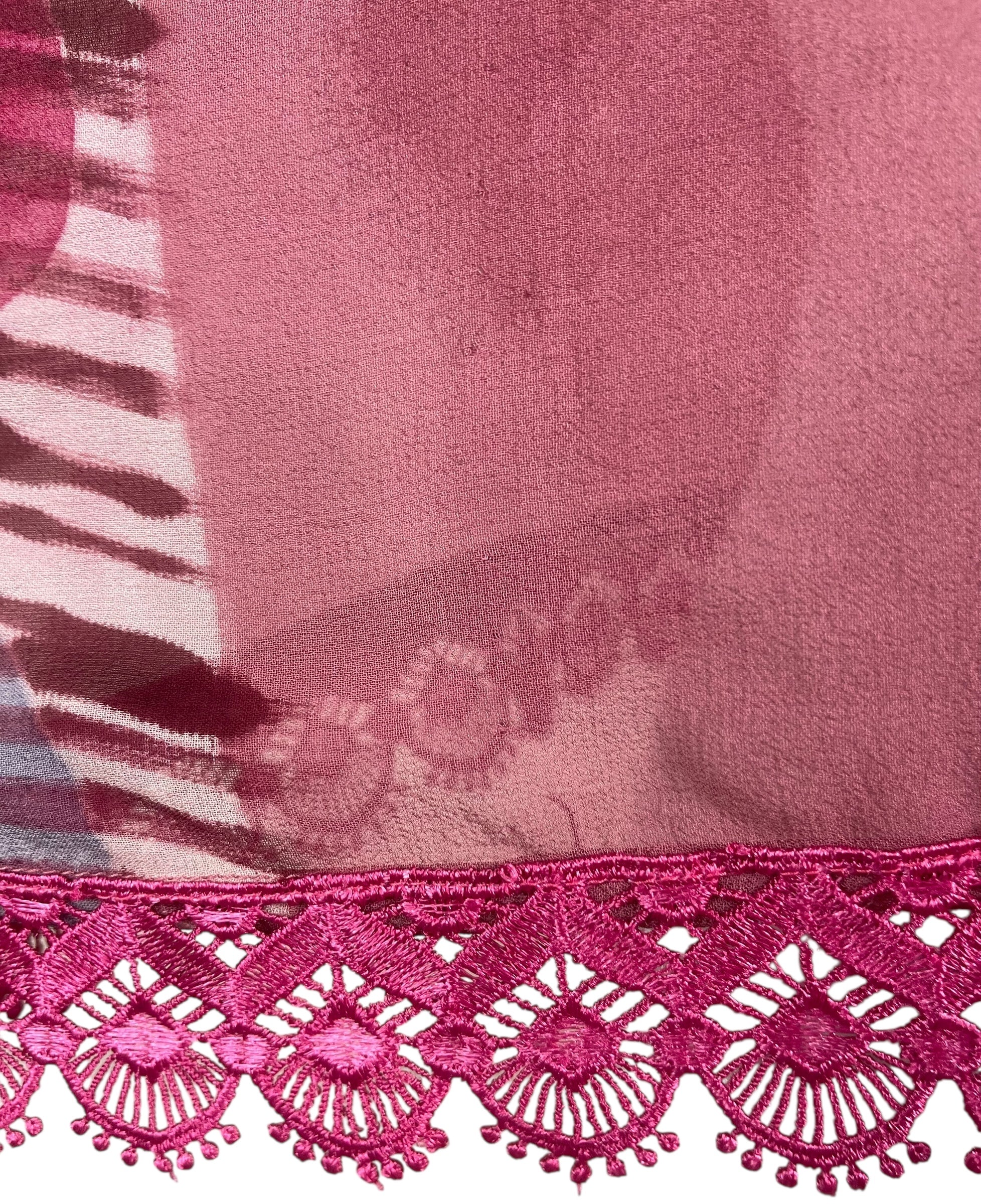 PREVIEW PRG8484 sheer Avatar Pure Silk Boxy Top by MARCH2026 – Handmade ethical Boxy Top from sariKNOTsari using upcycled silk. Designed in Canada for travel and slow fashion, loved from Toronto to LA to Sydney.