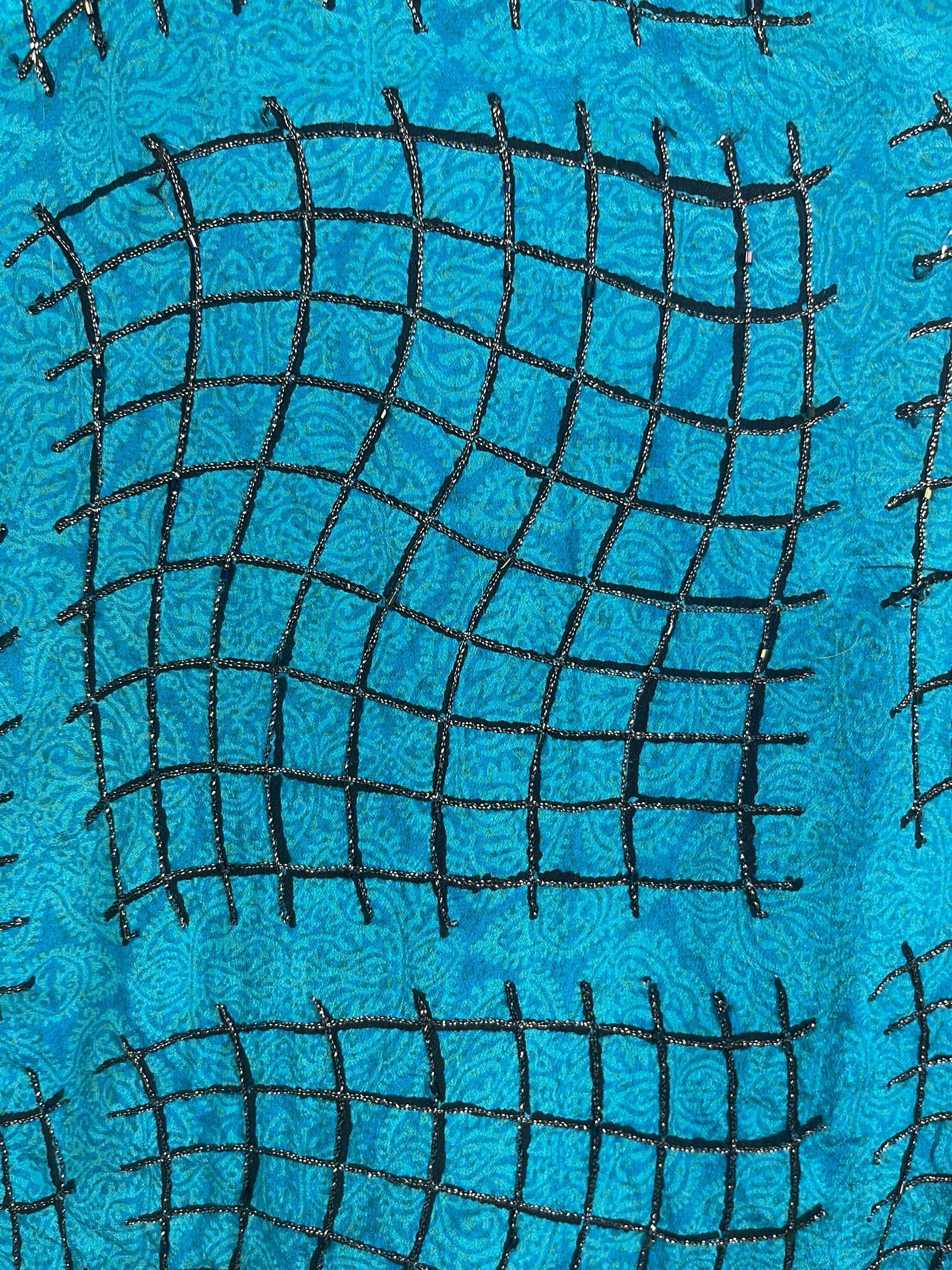 PREVIEW PRC8741 Avatar Pure Silk Long Tunic with Side Ties by MARCH2026 – Handmade ethical Side Tie Tunic from sariKNOTsari using upcycled silk. Designed in Canada for travel and slow fashion, loved from Toronto to LA to Sydney.