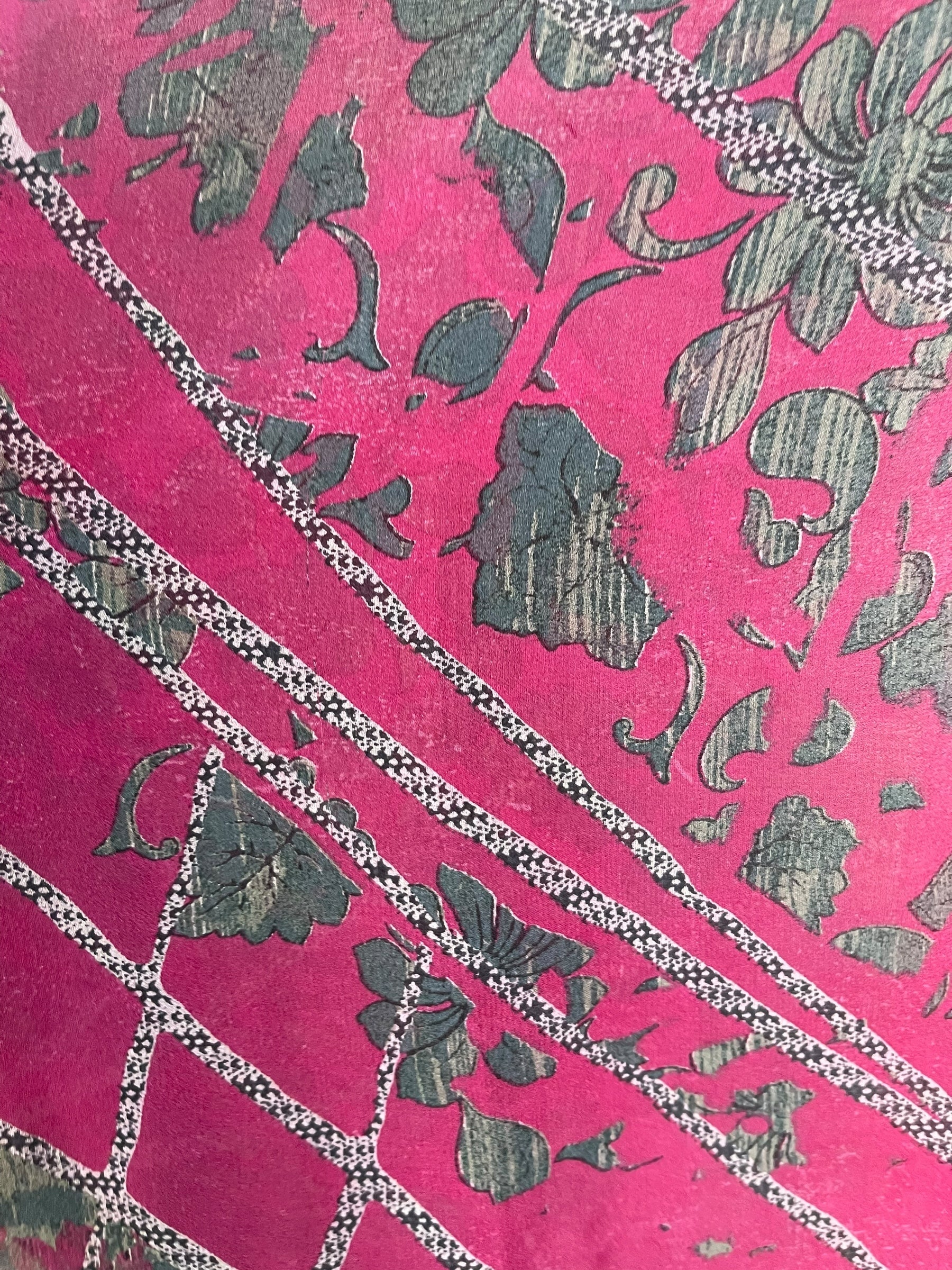 PRG7357 Sheer Avatar Pure Silk Capelet Poncho