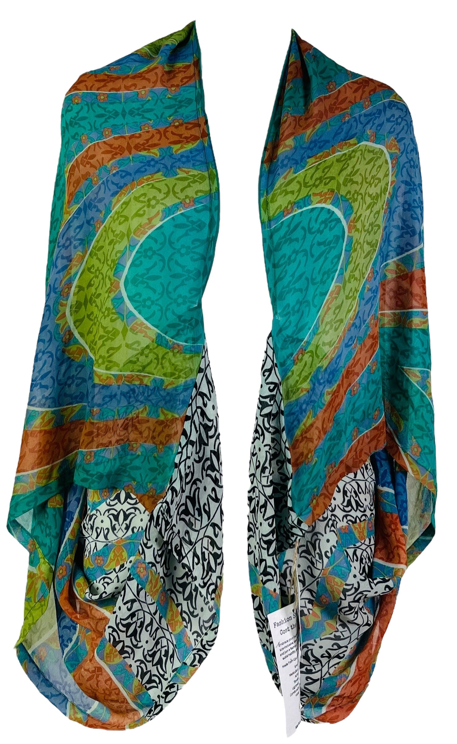 PRG7363 Sheer Wabi Sabi Pure Silk Shrug