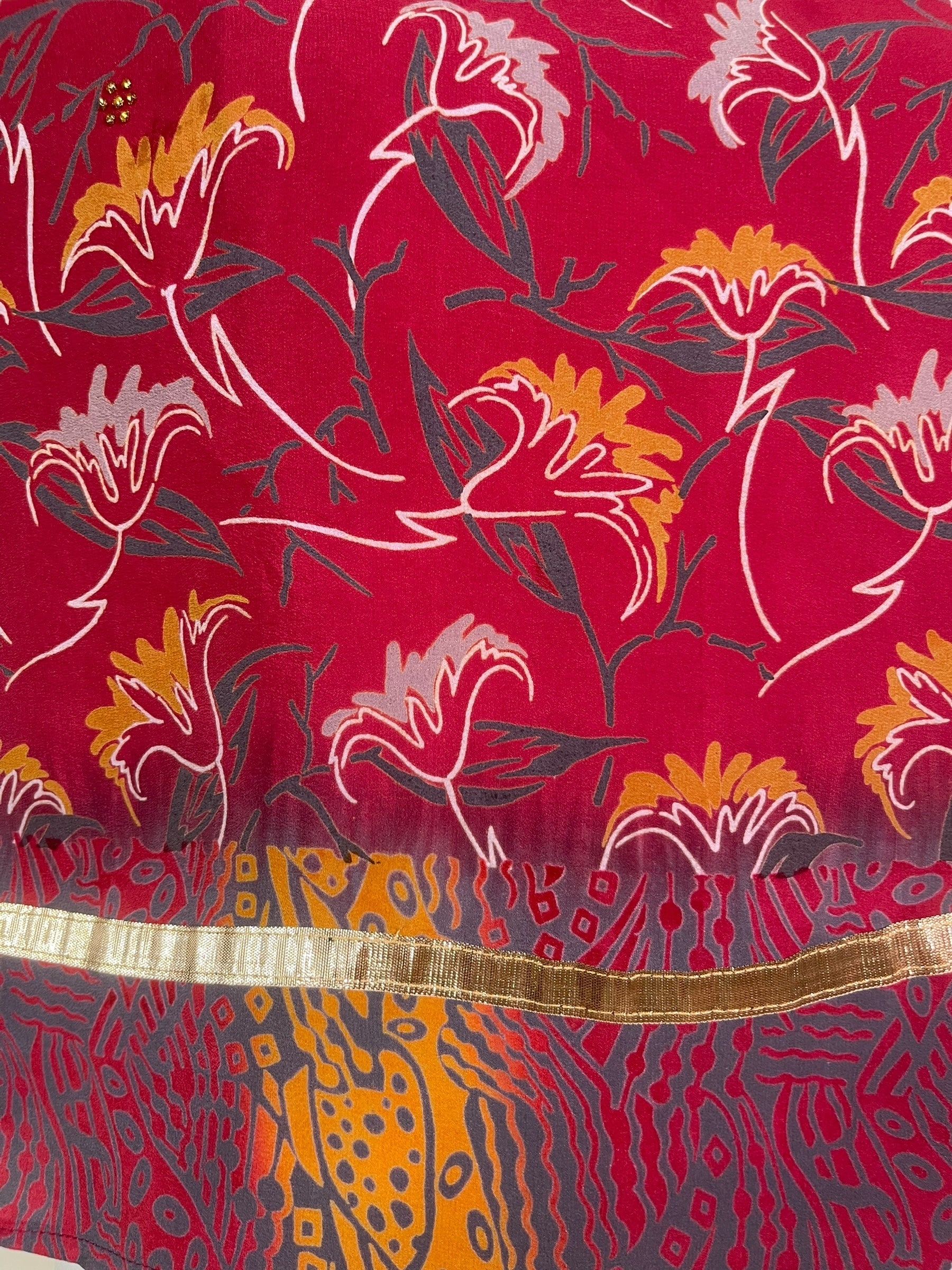 PRC5369 Avatar Pure Silk Boxy Top