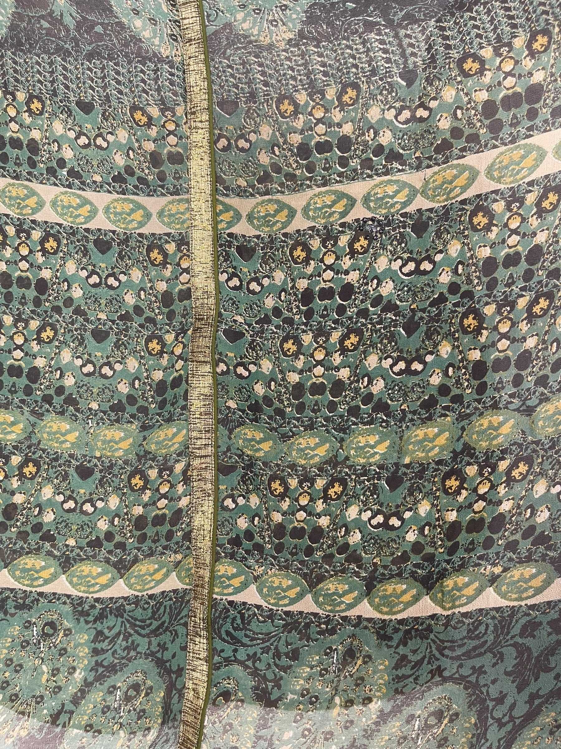 PREVIEW PRG7907 Sheer Pure Silk Wabi Sabi Capelet Poncho by DECEMBER2025 – Handmade ethical Poncho from sariKNOTsari using upcycled silk. Designed in Canada for travel and slow fashion, loved from Toronto to LA to Sydney.