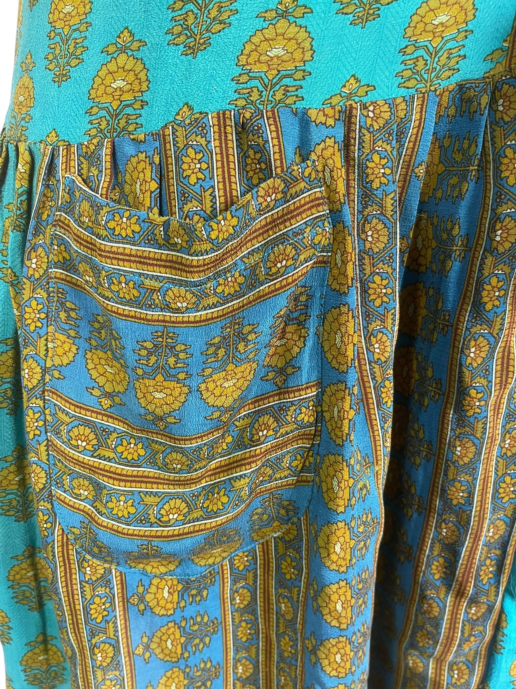 PRC8656 Avatar Pure Silk Boxy Babydoll Dress