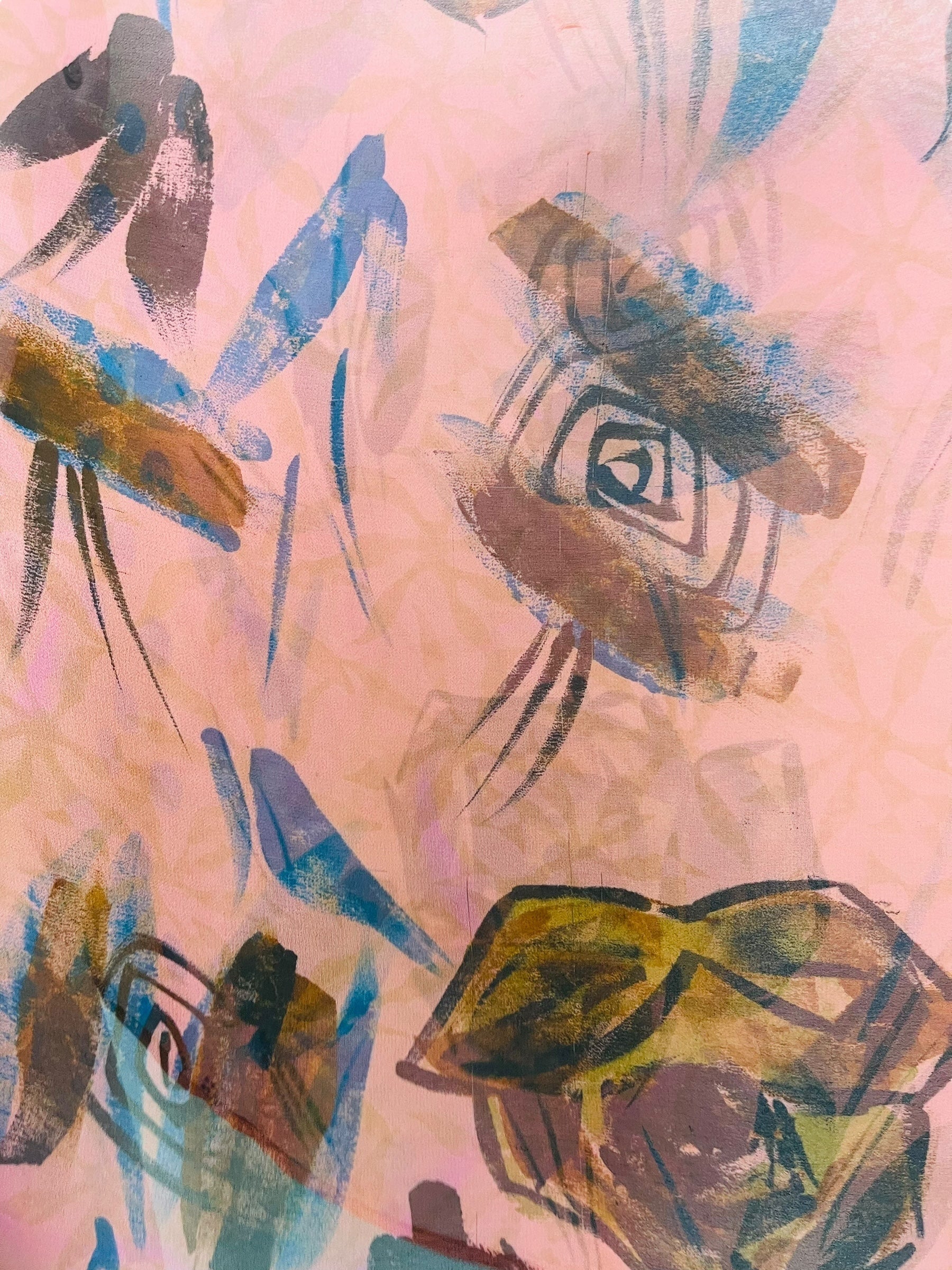 PRG7567 Sheer Avatar Pure Silk Kimono-Sleeved Top