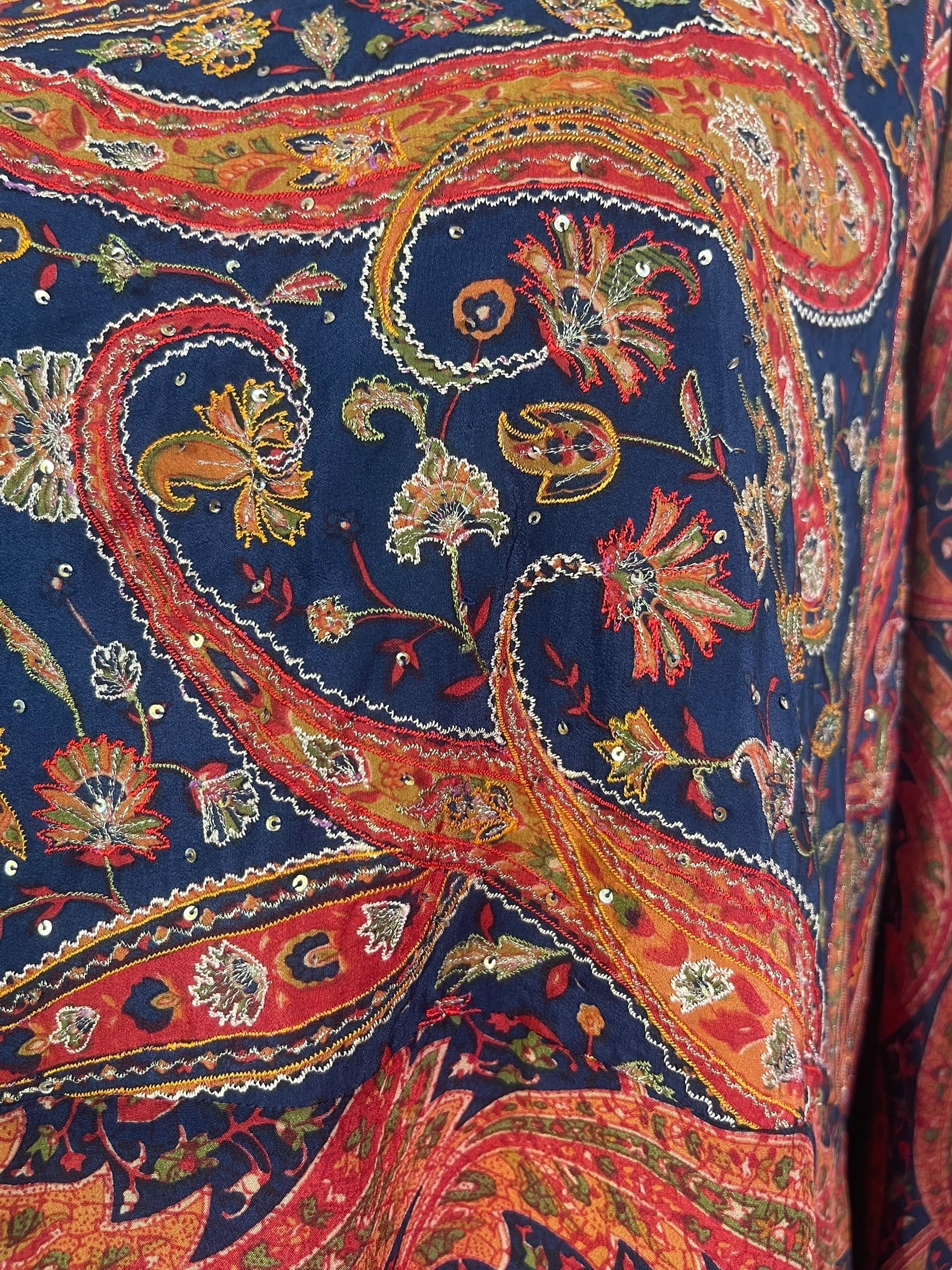 PRC7976 Avatar Pure Silk Sculptural Long Tunic Dress