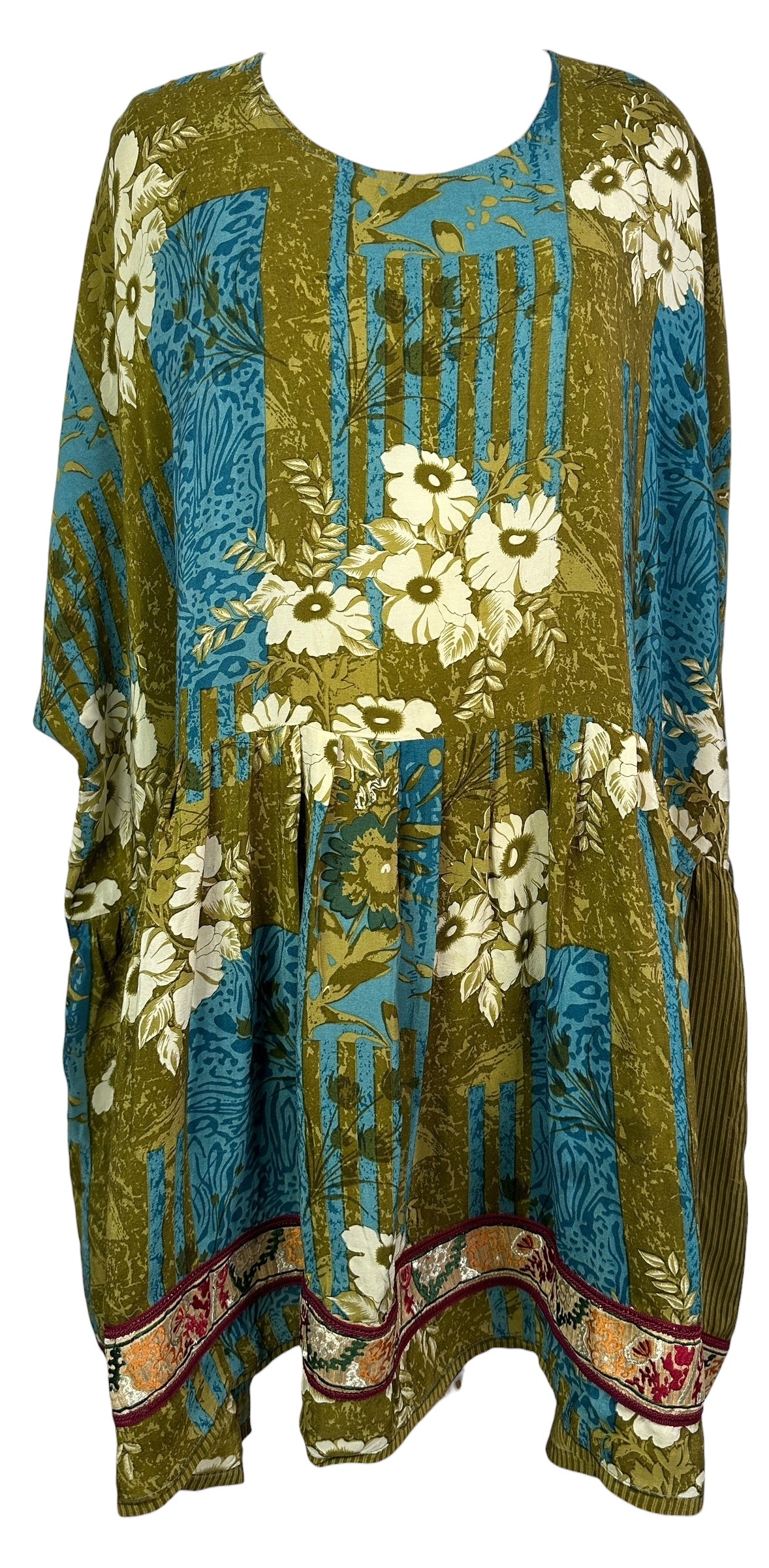 PRC8395 Avatar Pure Silk Boxy Babydoll Dress