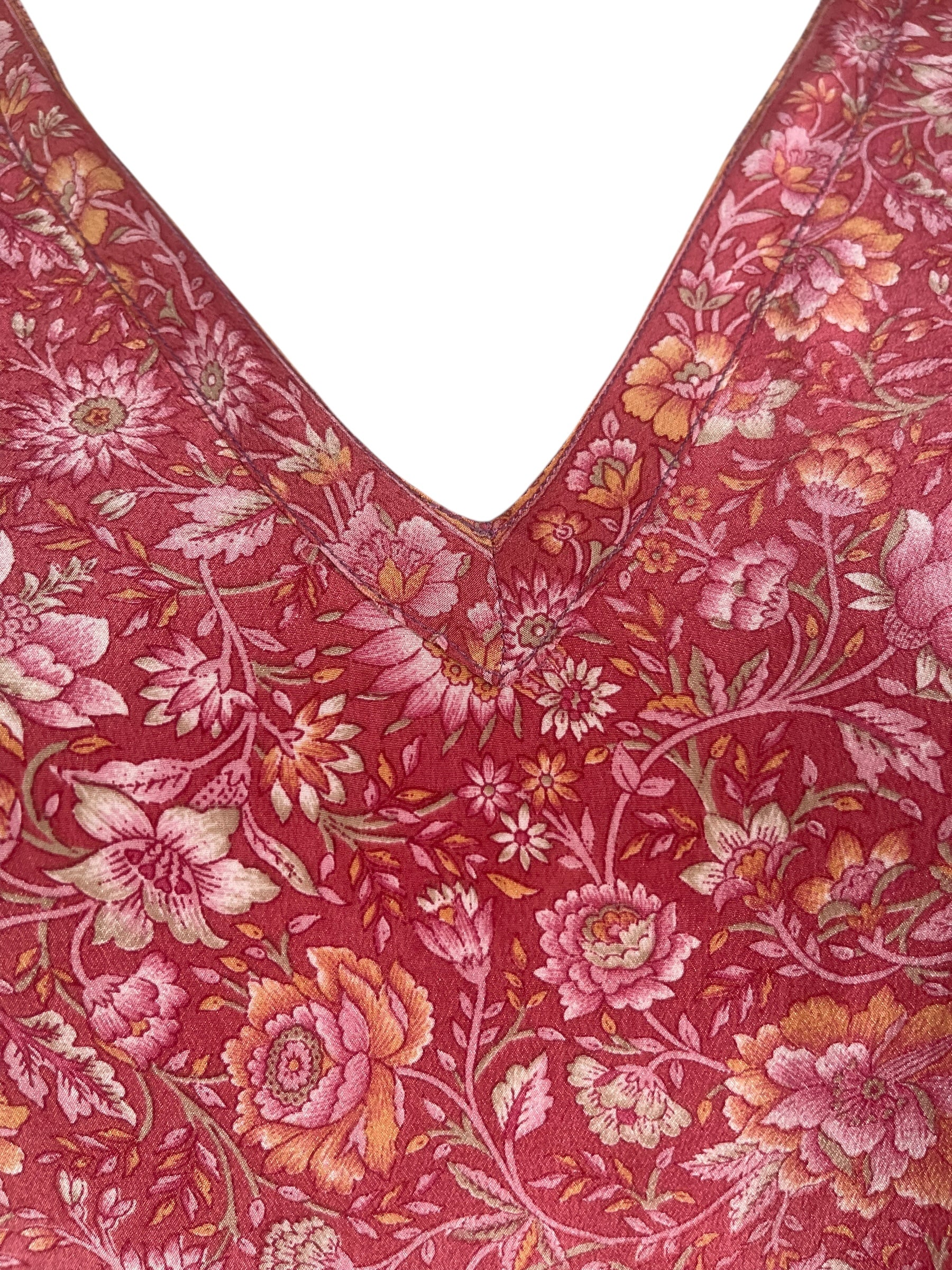 PREVIEW PRC8754 Avatar Pure Silk Long Tunic with Side Ties by MARCH2026 – Handmade ethical Side Tie Tunic from sariKNOTsari using upcycled silk. Designed in Canada for travel and slow fashion, loved from Toronto to LA to Sydney.