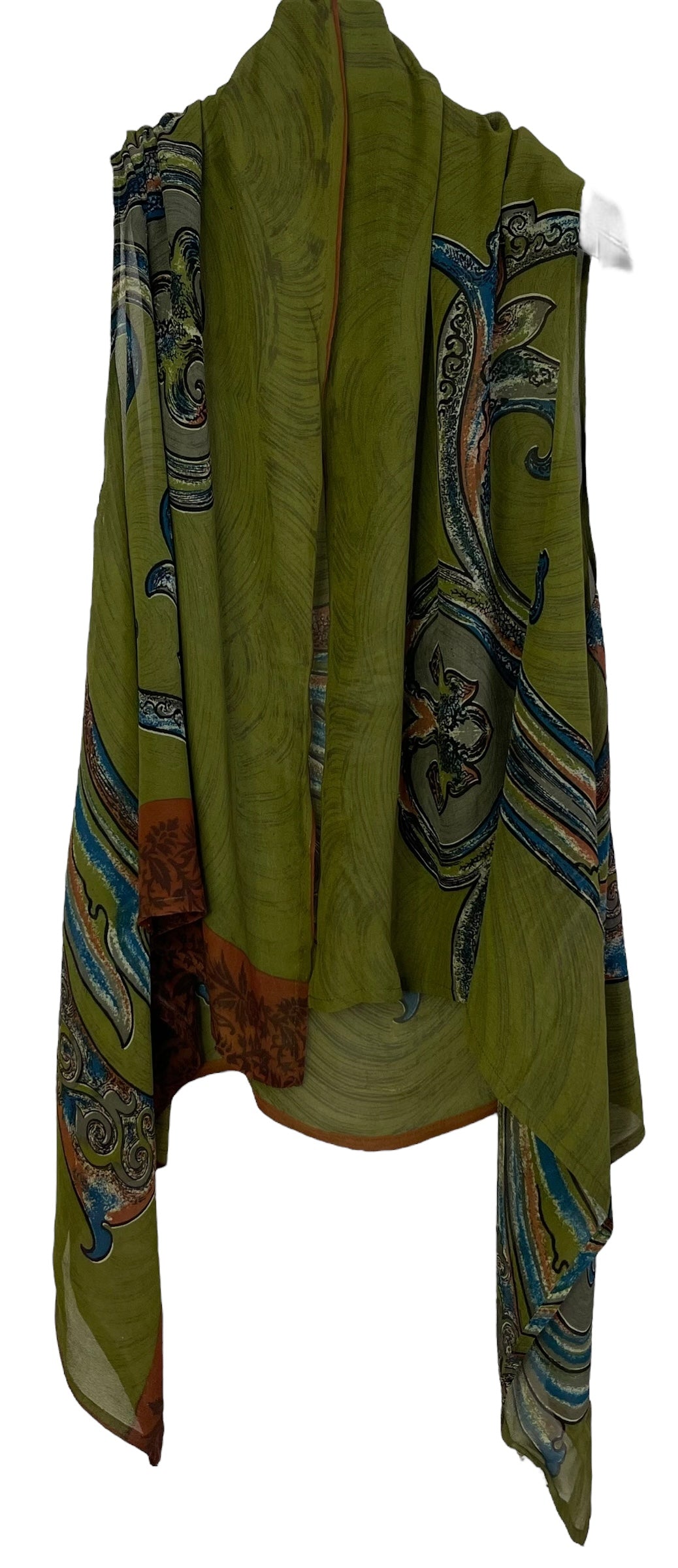 PRG7131A Sheer Avatar Pure Silk Versatile Vest