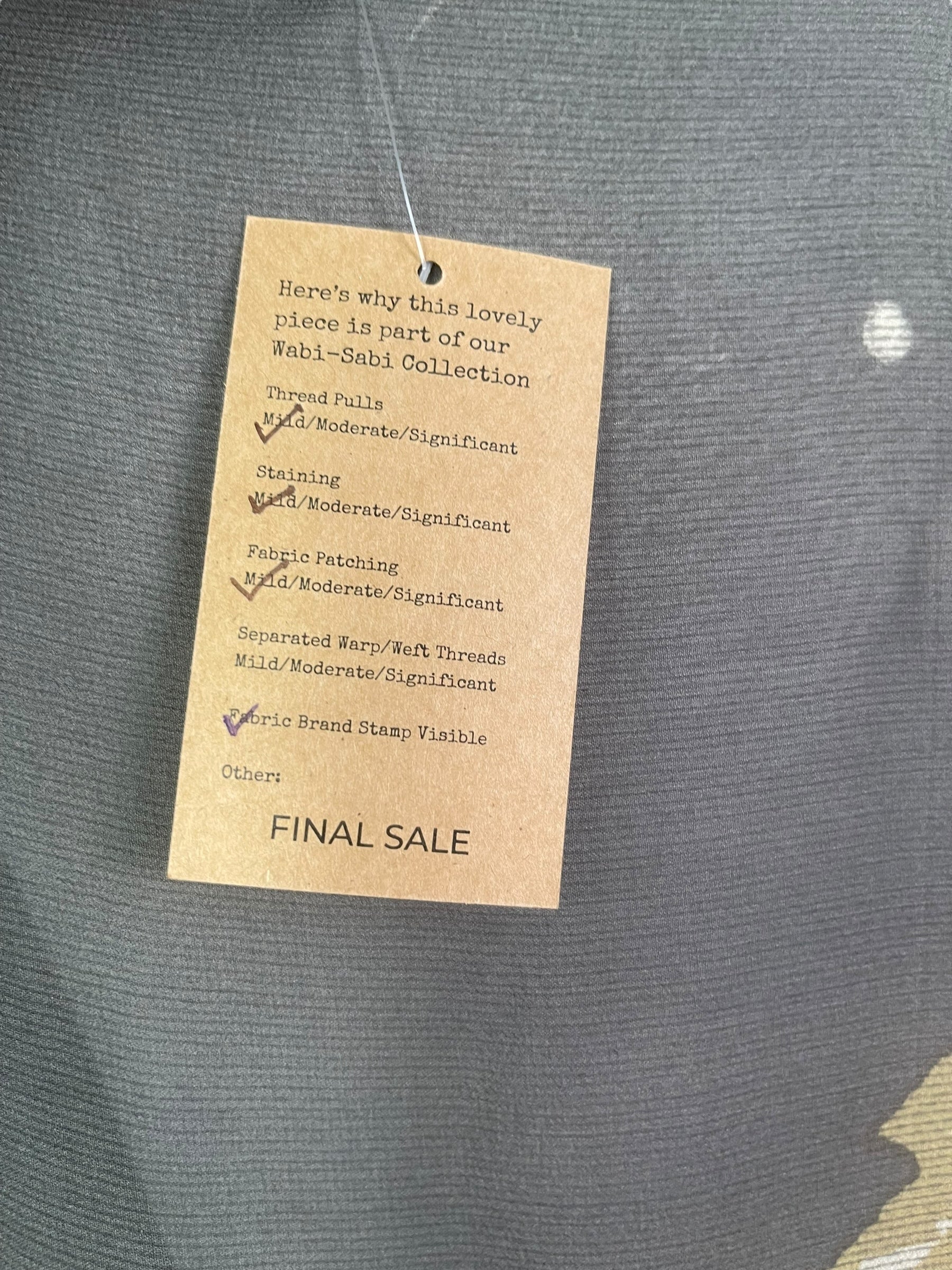 PRG8046 Sheer Wabi Sabi Pure Silk Shrug