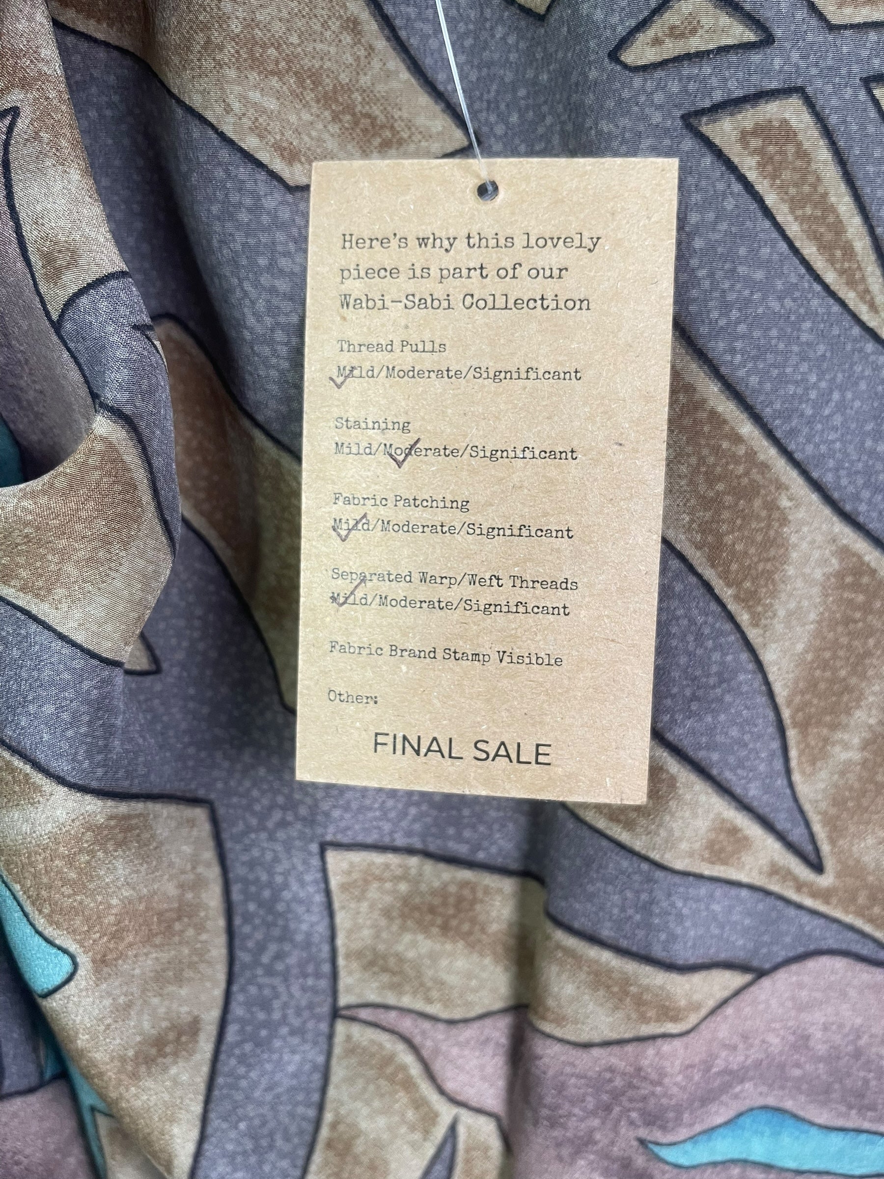 PRC8494 Wabi Sabi Pure Silk Kimono-Sleeved Jacket with Belt