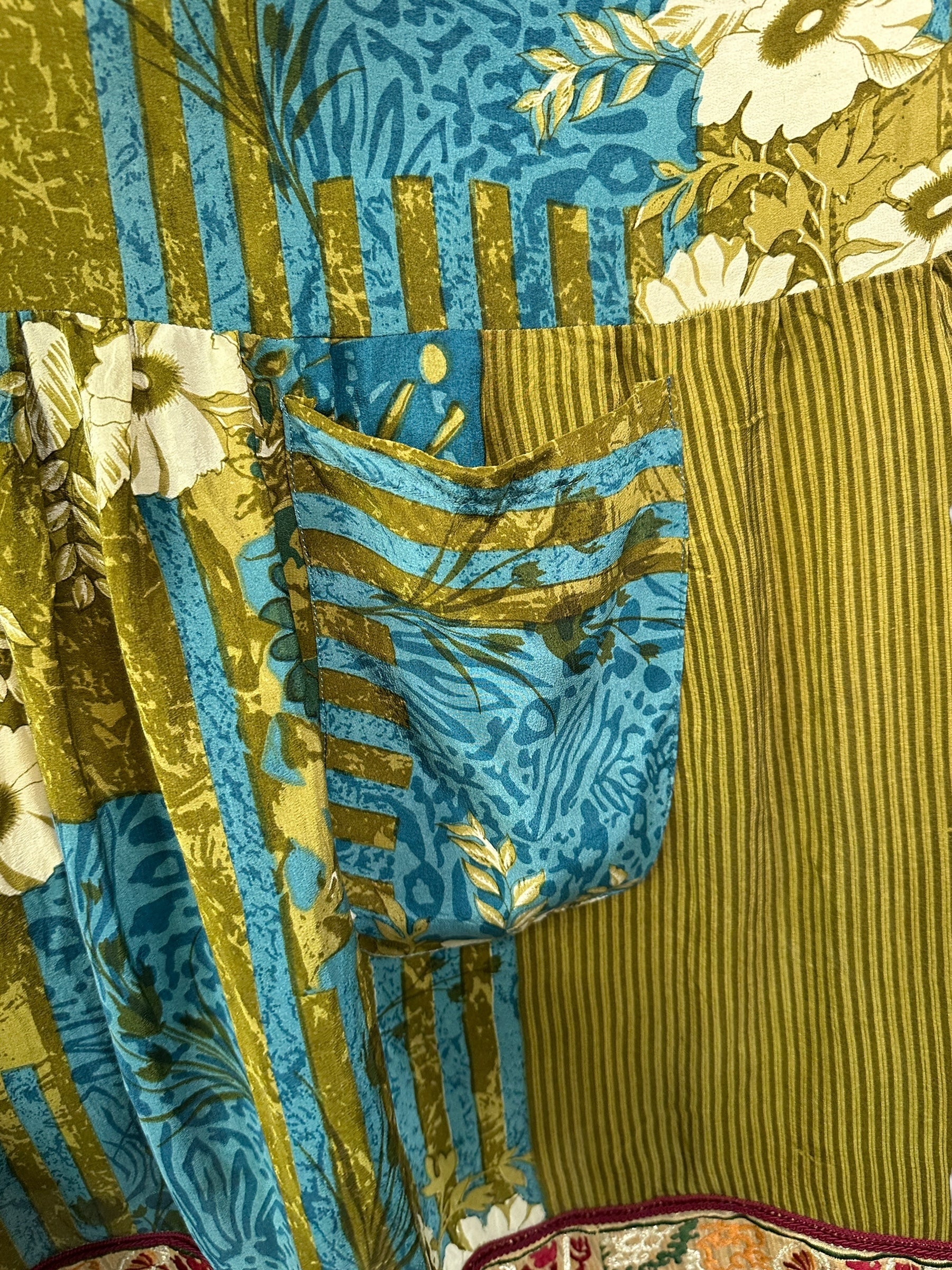 PRC8395 Avatar Pure Silk Boxy Babydoll Dress