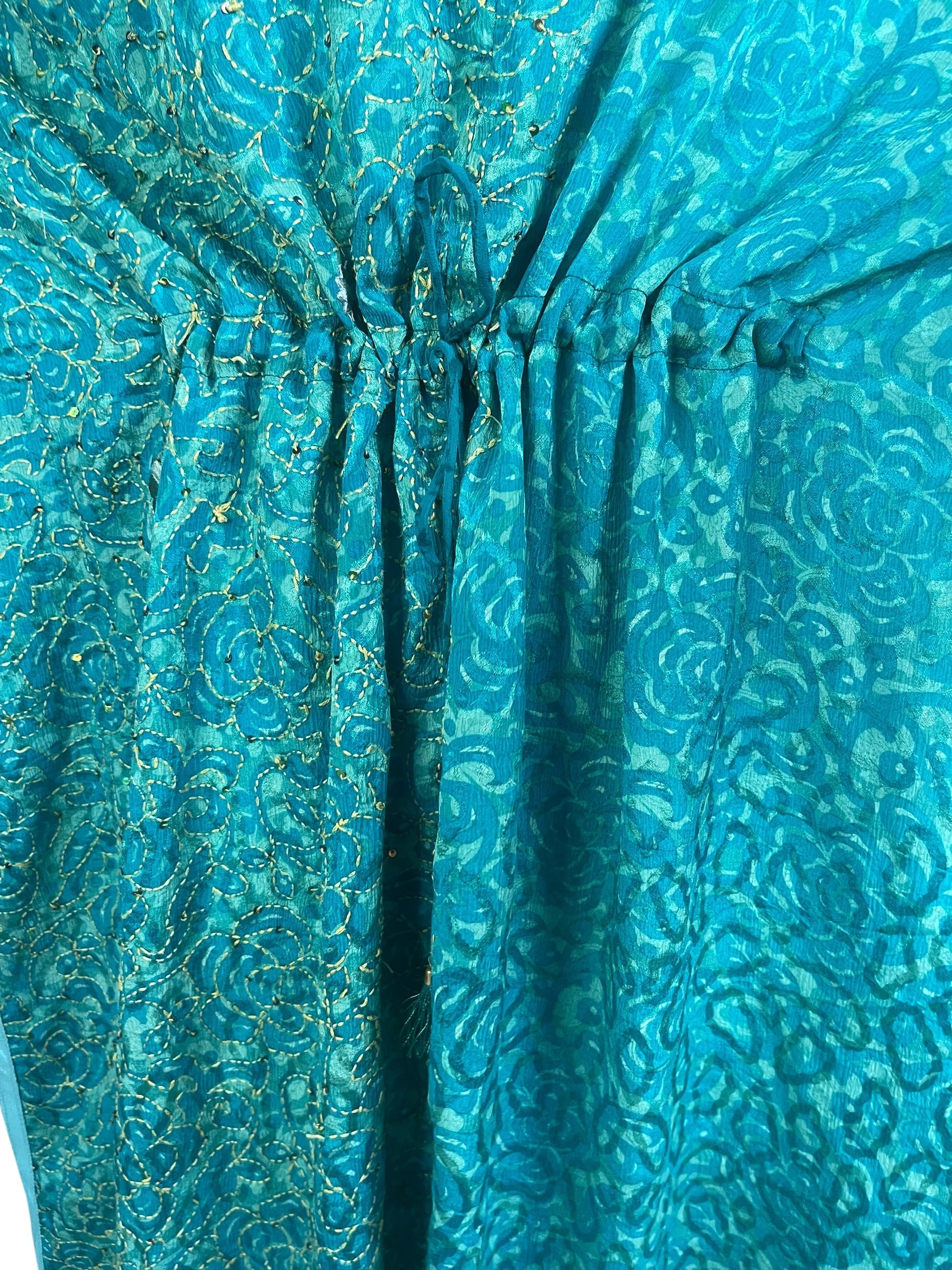 PRC8886 Avatar Pure Silk Maxi Kaftan