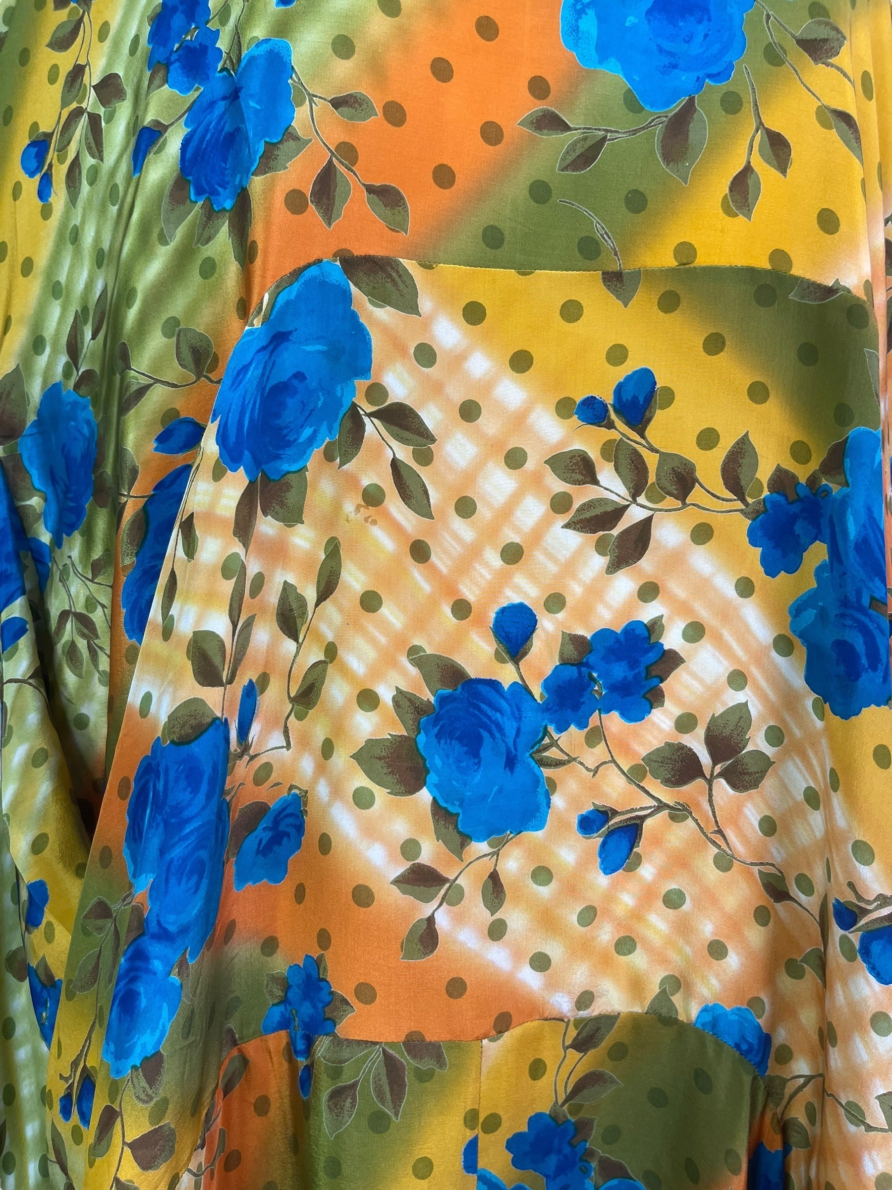 PRC7161 Avatar Pure Silk Sculptural Long Tunic Dress