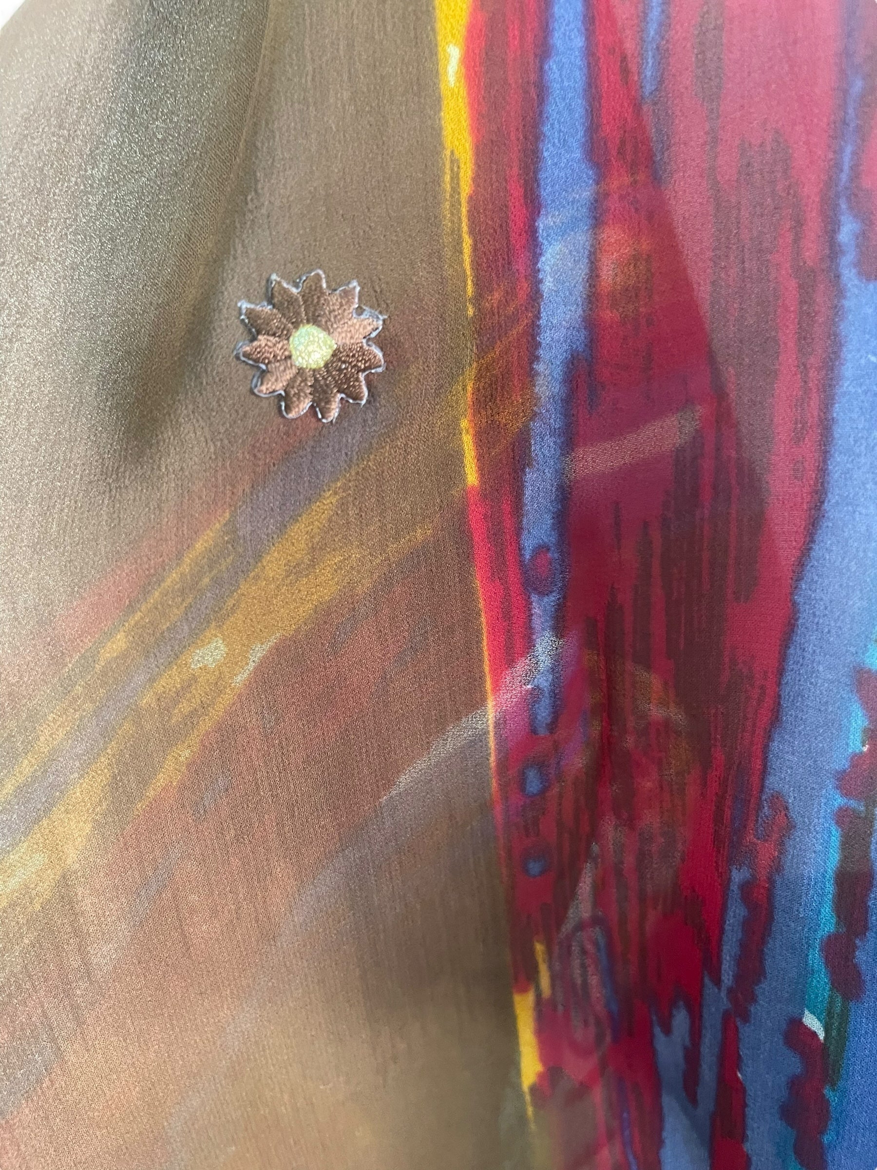 PRG7886 Sheer Wabi Sabi Pure Silk Shrug