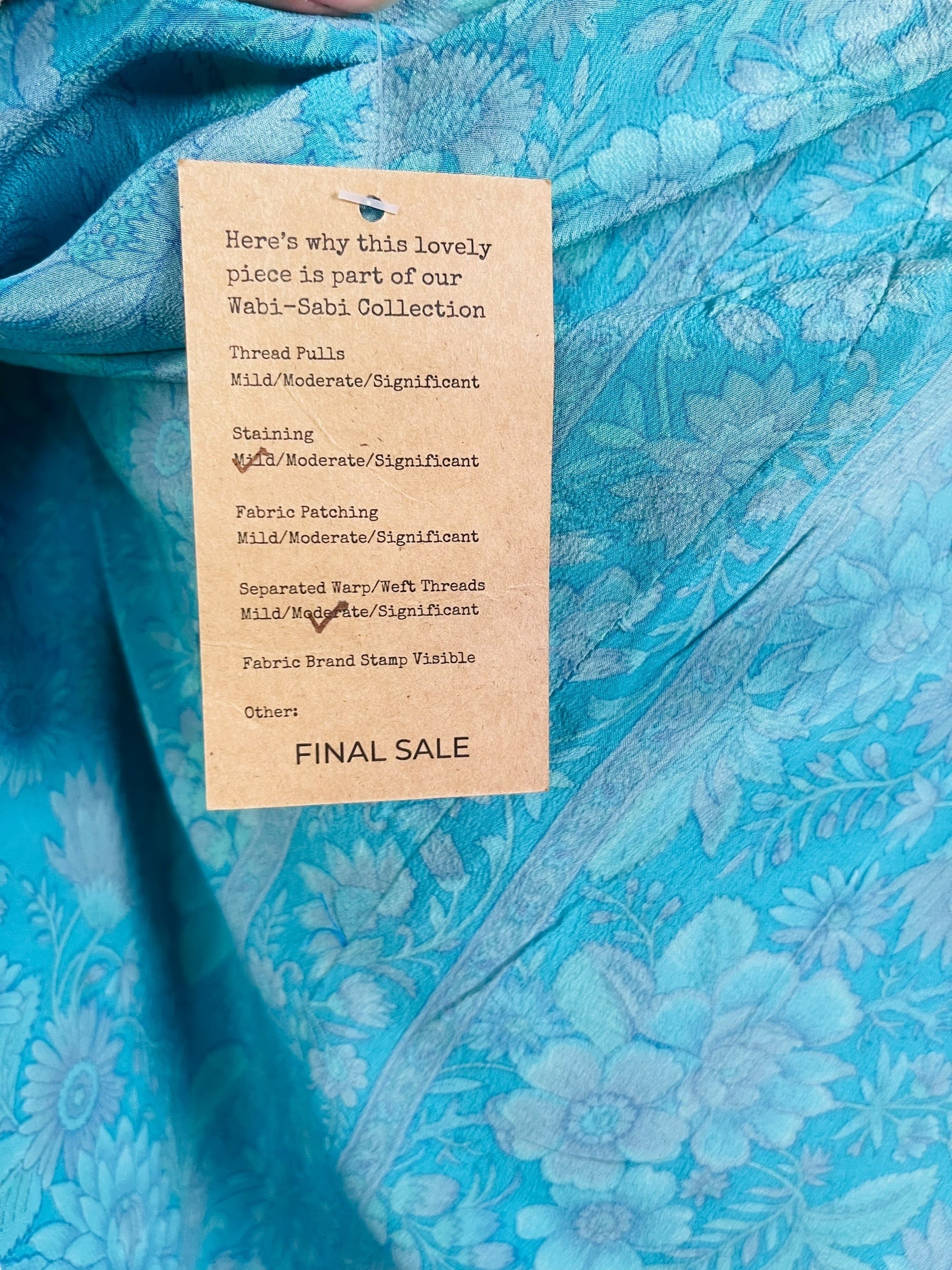 PRC7547 Wabi Sabi Pure Silk Waterfall Top