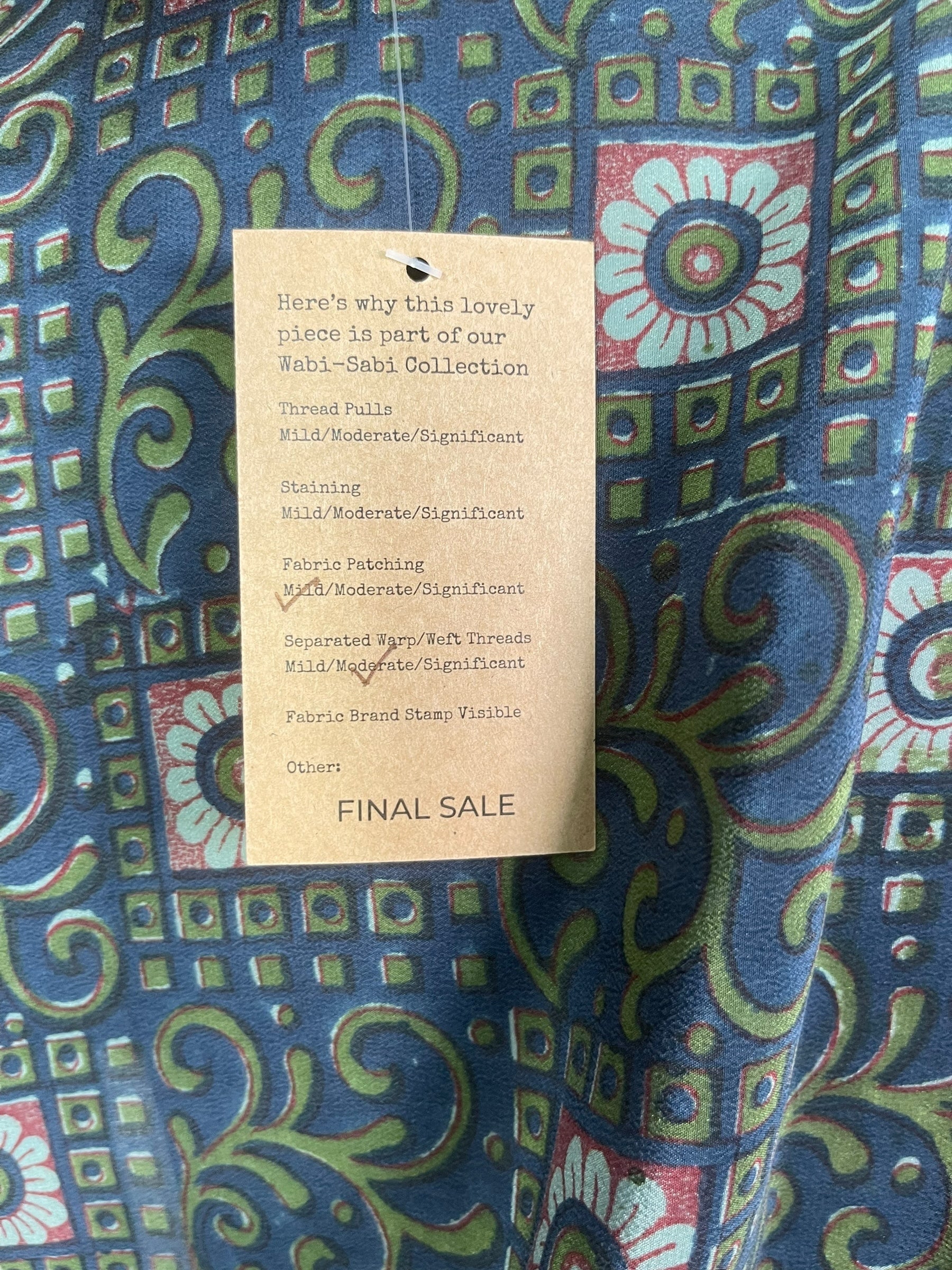 PRC8216 Wabi Sabi Pure Silk Kimono-Sleeved Top