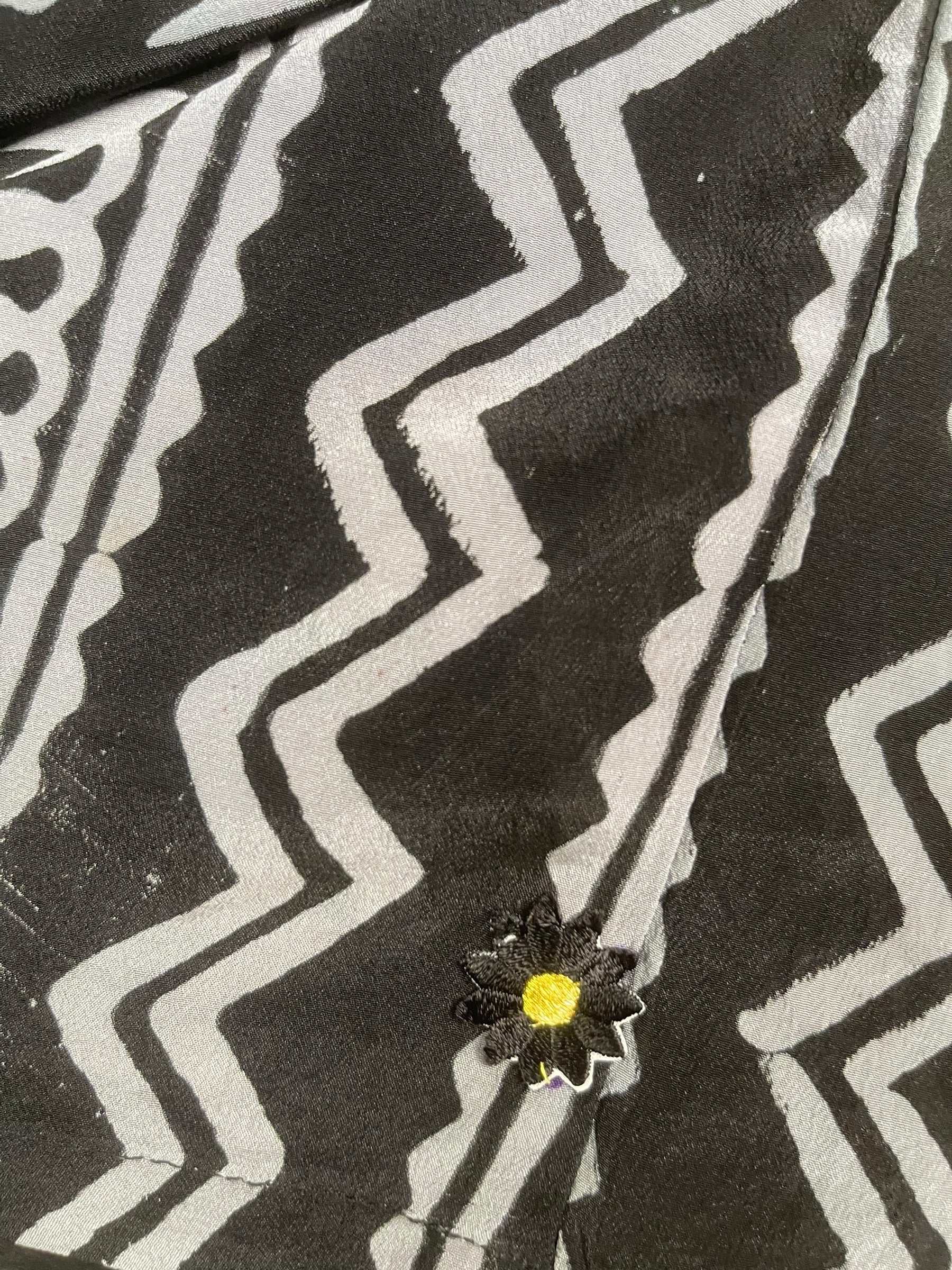 PRC8497 Wabi Sabi Pure Silk Kimono-Sleeved Top