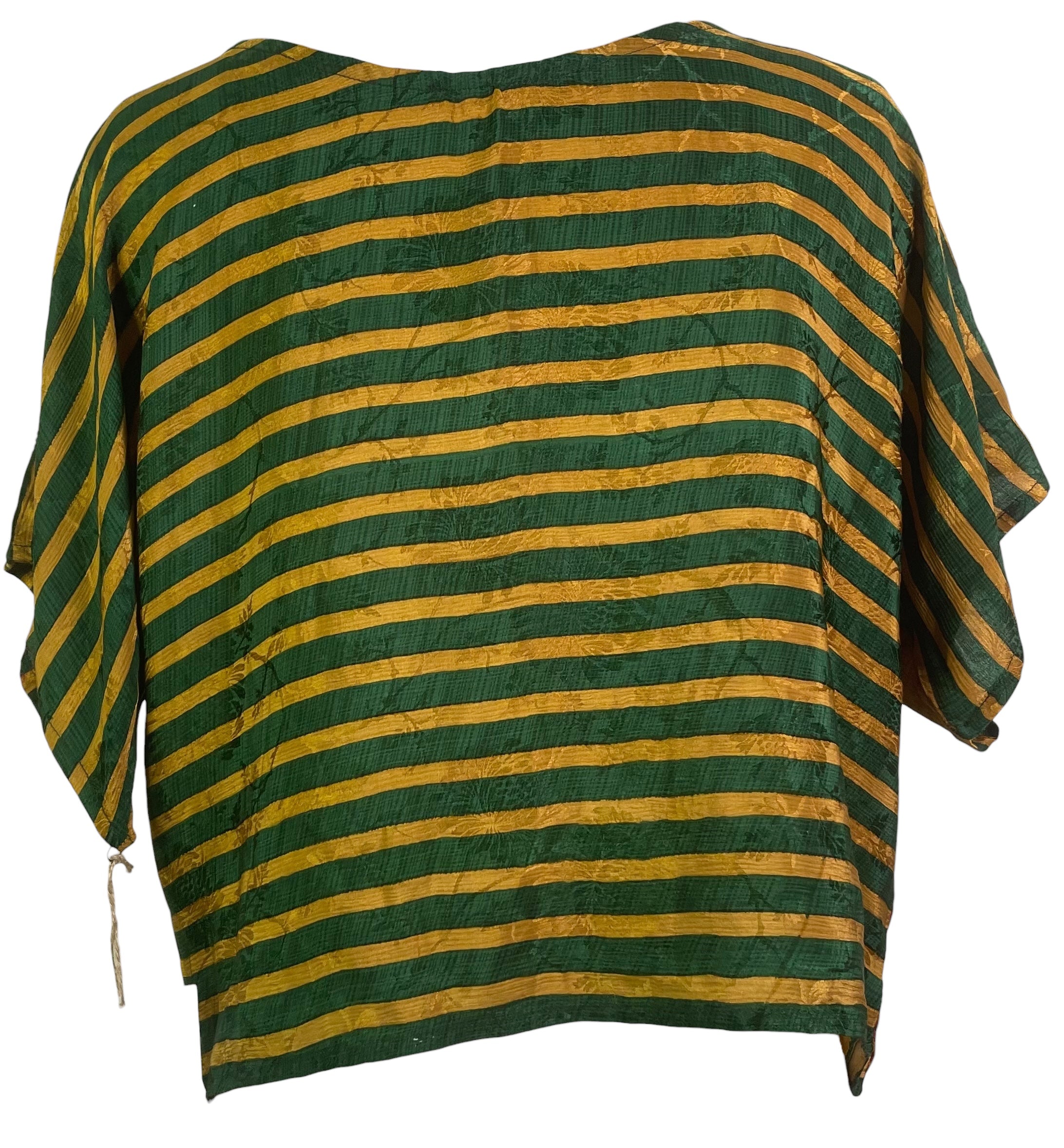 PREVIEW PRC6572 Avatar Pure Silk Boxy Top by MARCH2026 – Handmade ethical Boxy Top from sariKNOTsari using upcycled silk. Designed in Canada for travel and slow fashion, loved from Toronto to LA to Sydney.