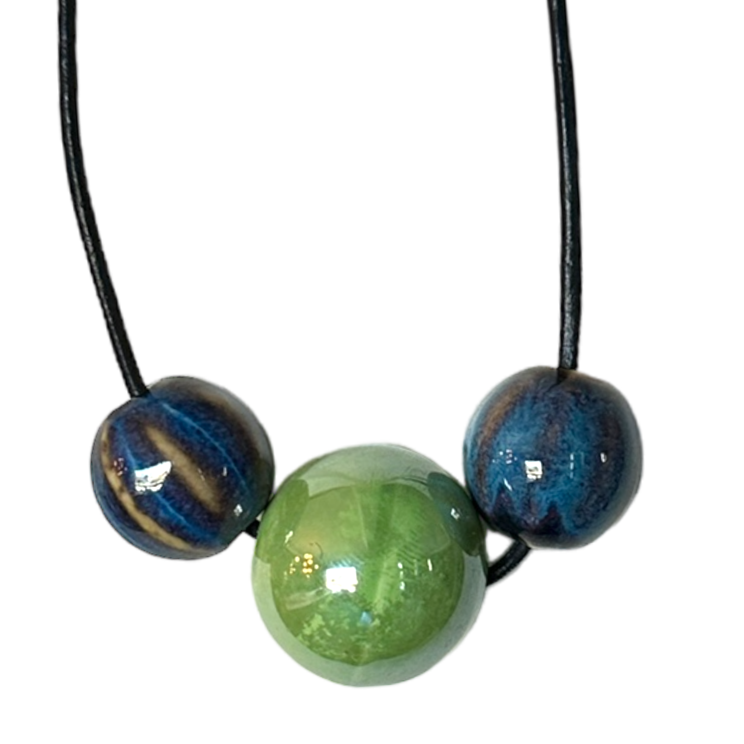 Planted Pop of Color Beaded Necklace