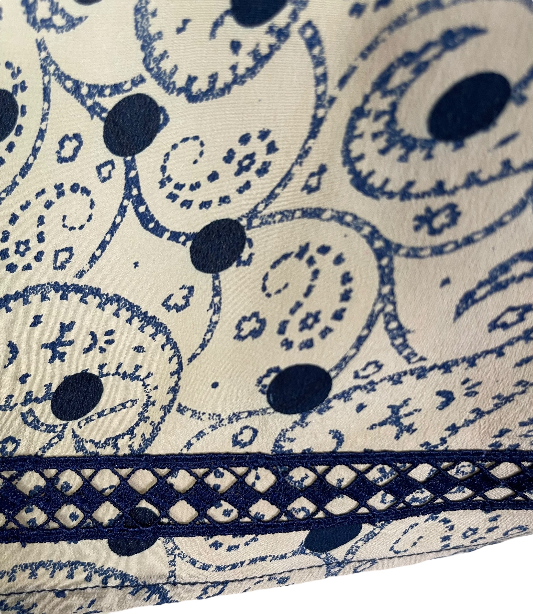 PRC6982 Avatar Pure Silk Waterfall Top