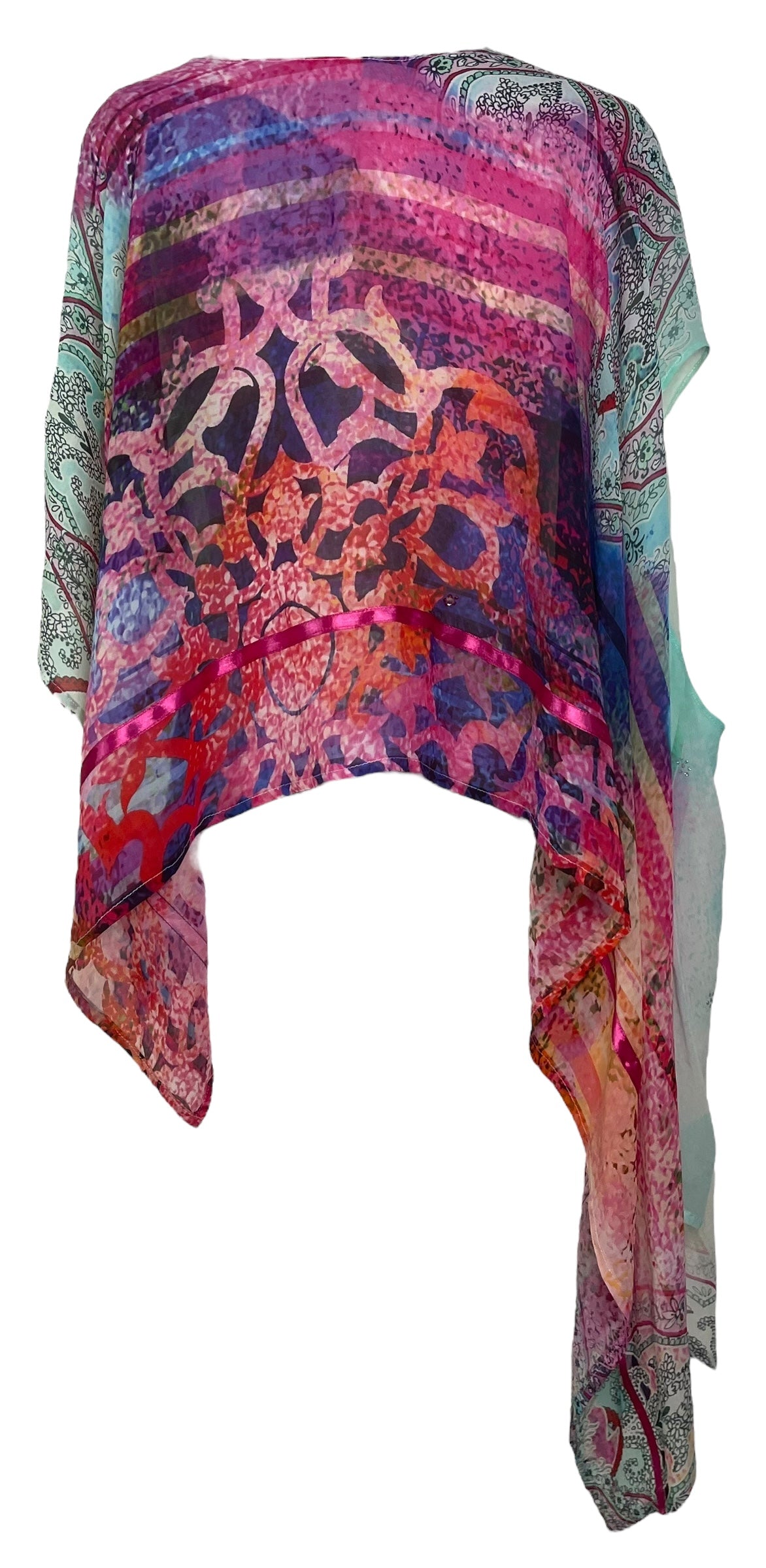 SUTTLES PRG7431 Sheer Avatar Pure Silk Versatile Vest