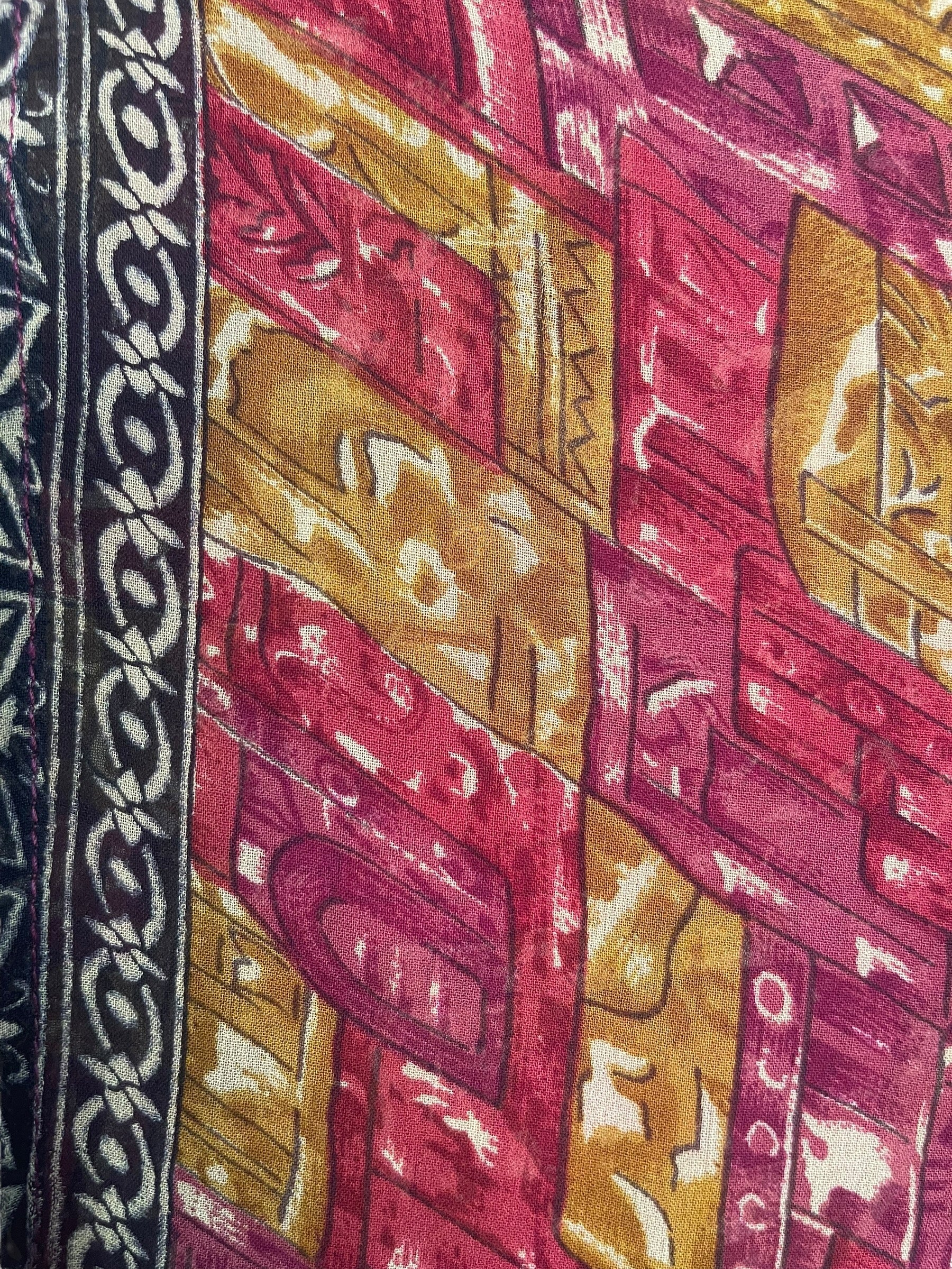 PRG7863 Sheer Avatar Pure Silk Short Kaftan Tunic with Slits