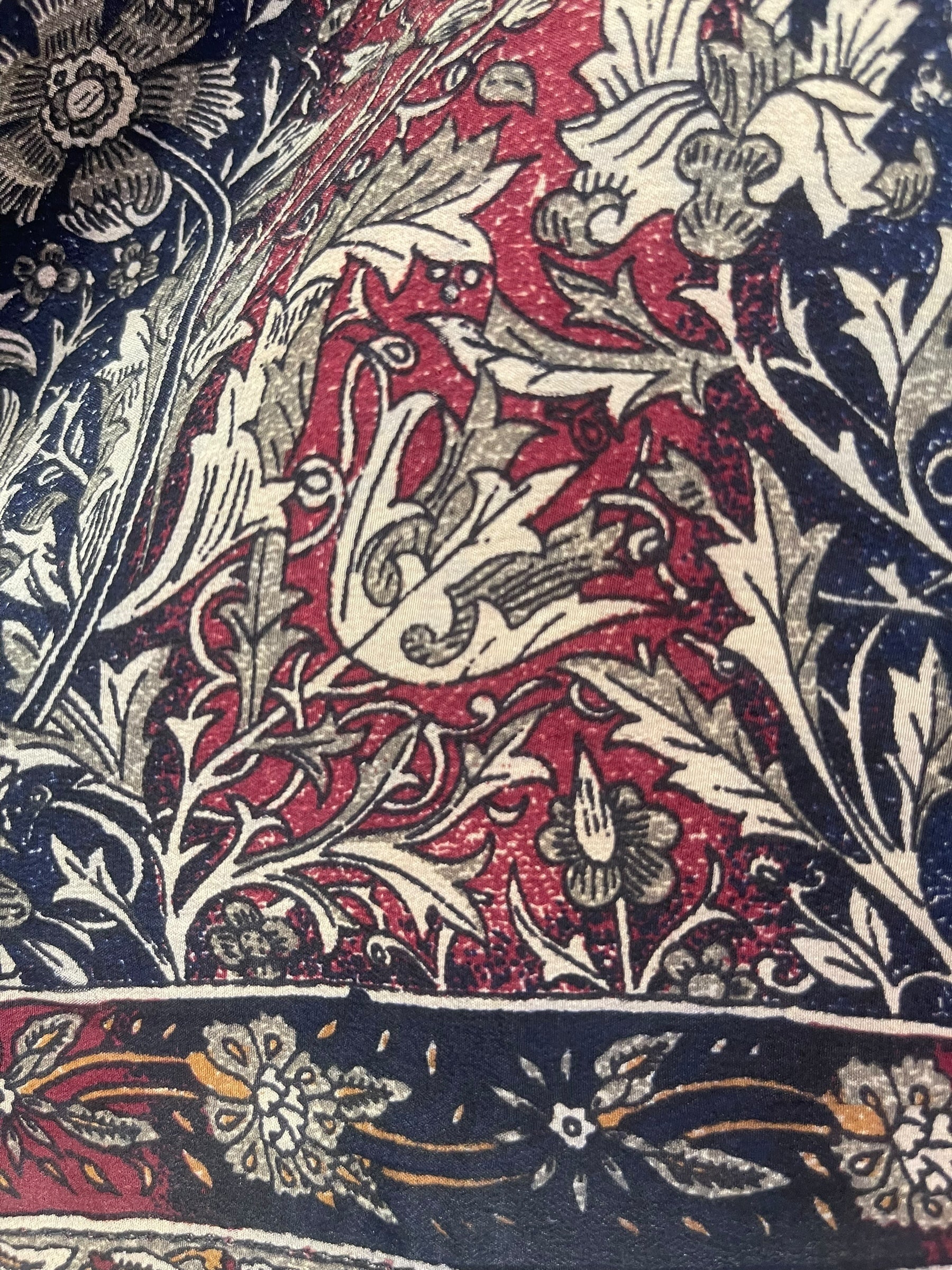 PRC7570 Avatar Pure Silk Kimono-Sleeved Top