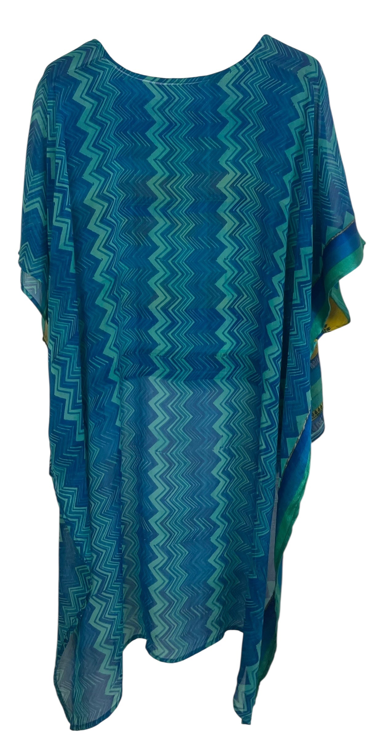 PRG7879 Sheer Avatar Pure Silk Hi Lo Top