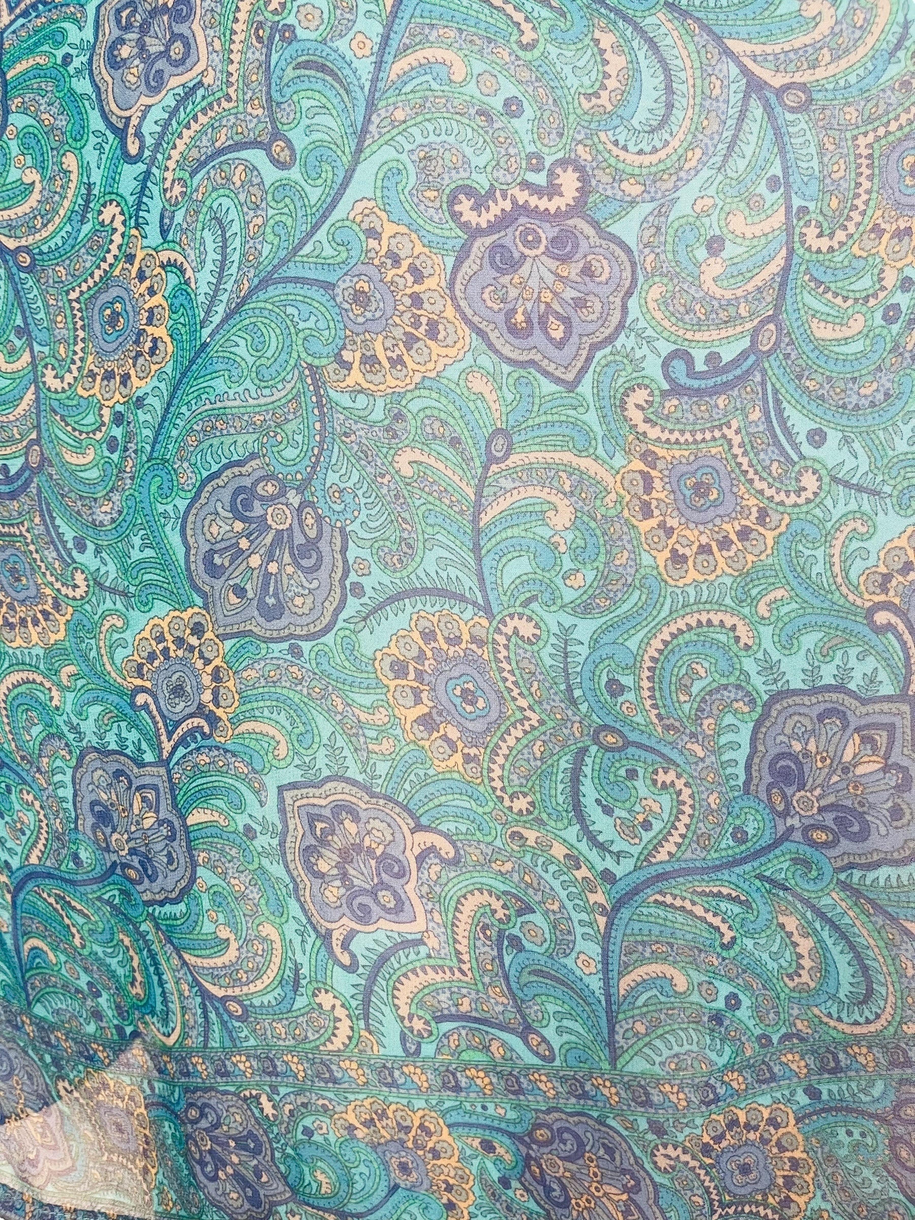 PRG7960 Sheer Avatar Pure Silk Boxy Top