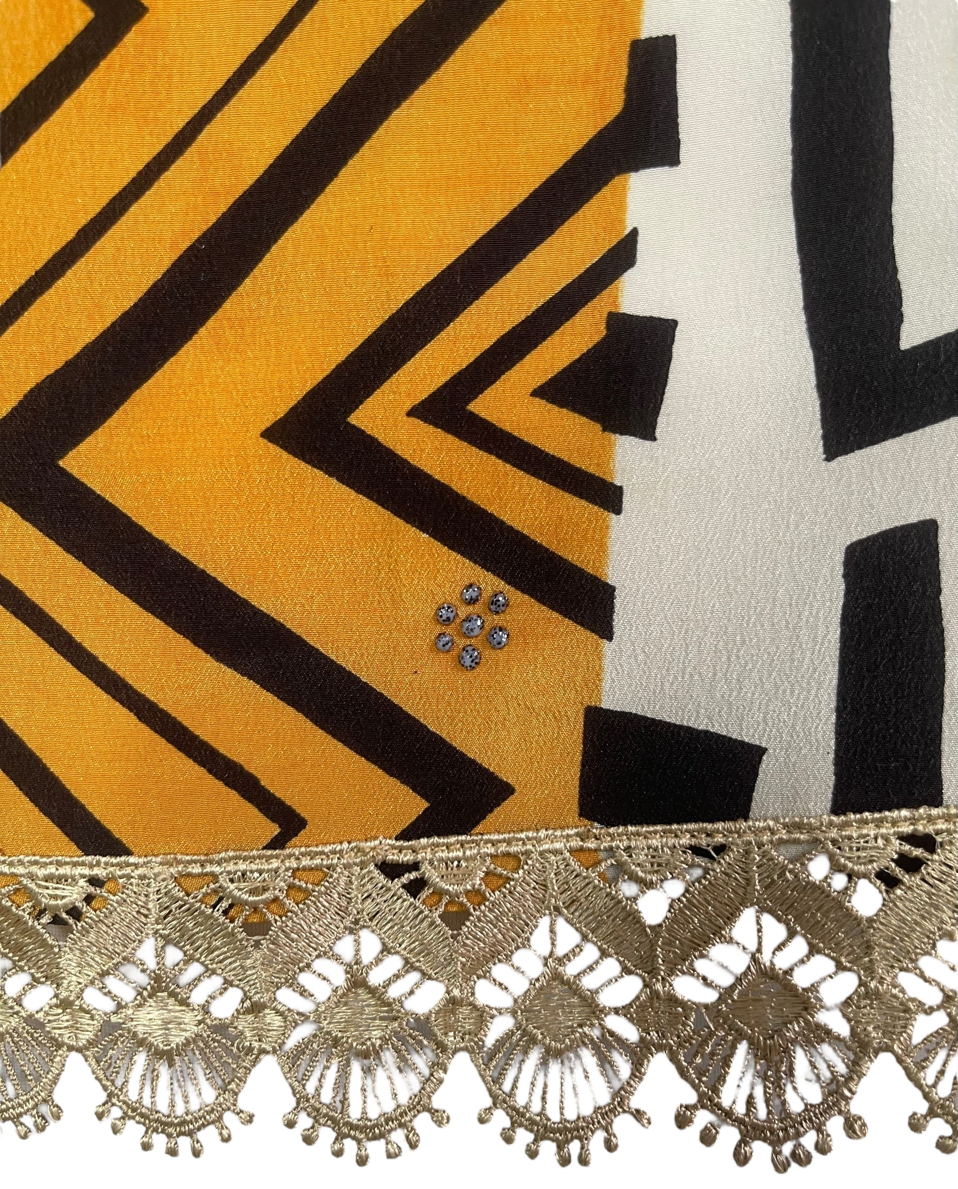 PRC7008 Avatar Pure Silk Side Slit Top