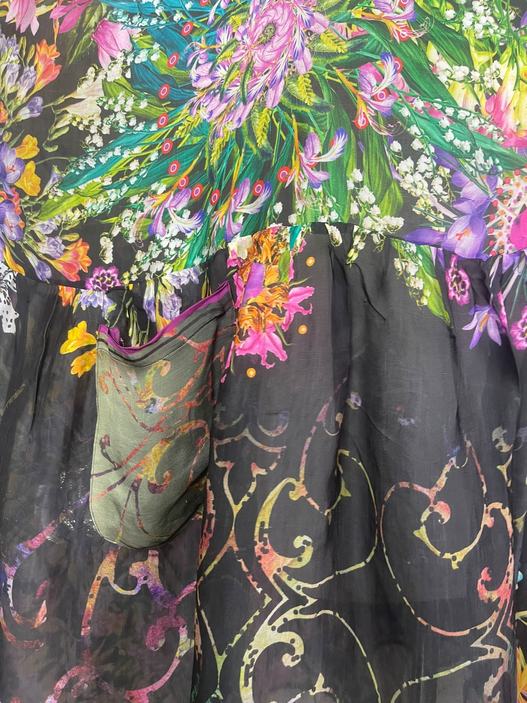 PRS8192 Wabi Sabi Pure Silk Satin Boxy Babydoll Dress