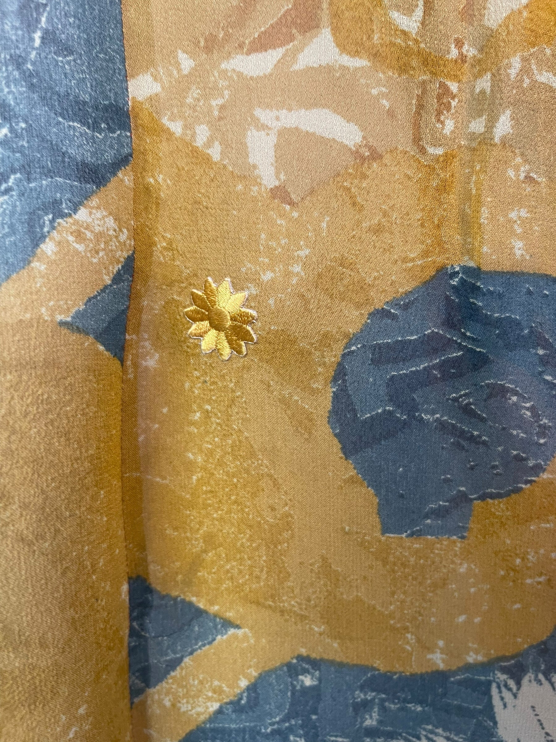 PREVIEW PRG8603 Sheer Avatar Pure Silk Cardigan by FEBRUARY2026 – Handmade ethical Cardigan from sariKNOTsari using upcycled silk. Designed in Canada for travel and slow fashion, loved from Toronto to LA to Sydney.