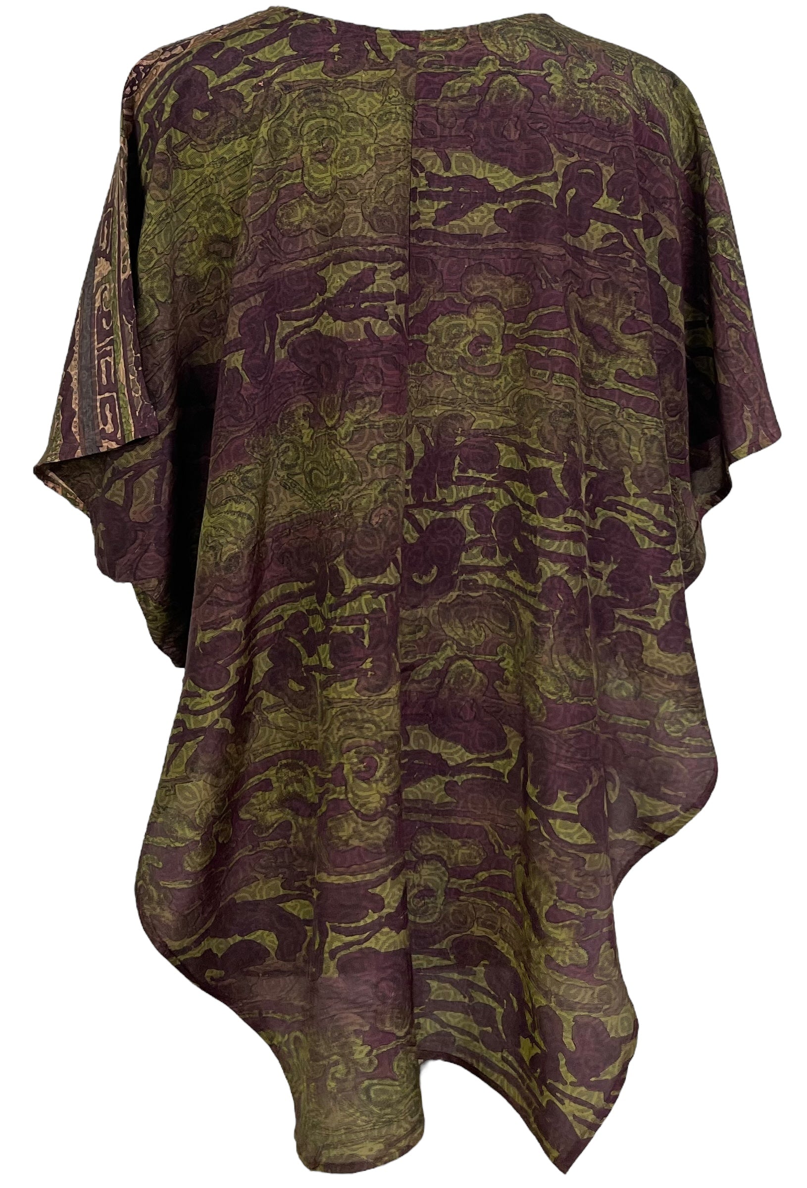 PRC6993 Avatar Pure Silk Waterfall Top