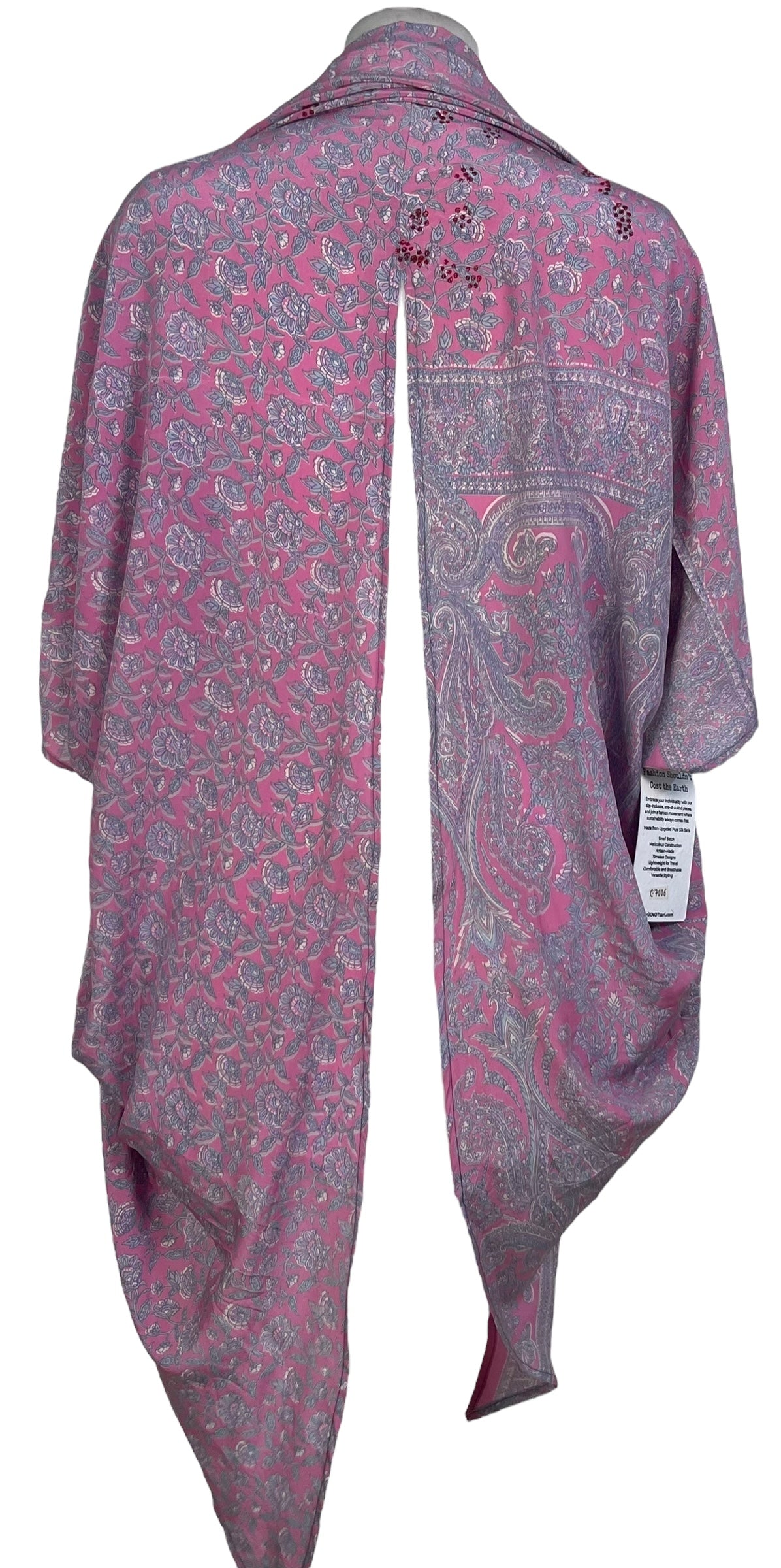 PRC7006 Avatar Pure Silk Cardigan