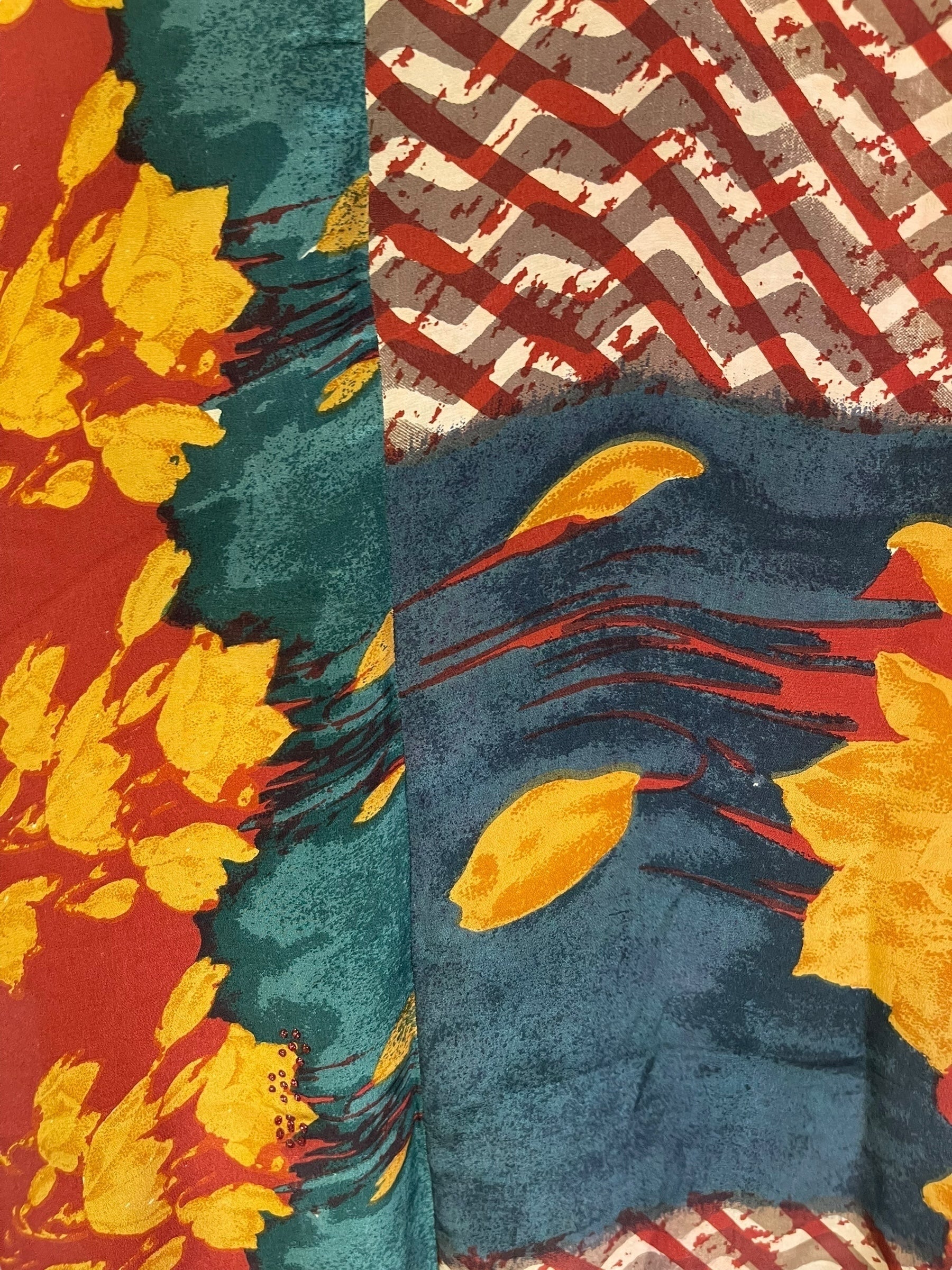 PRC6862 Avatar Pure Silk Waterfall Top