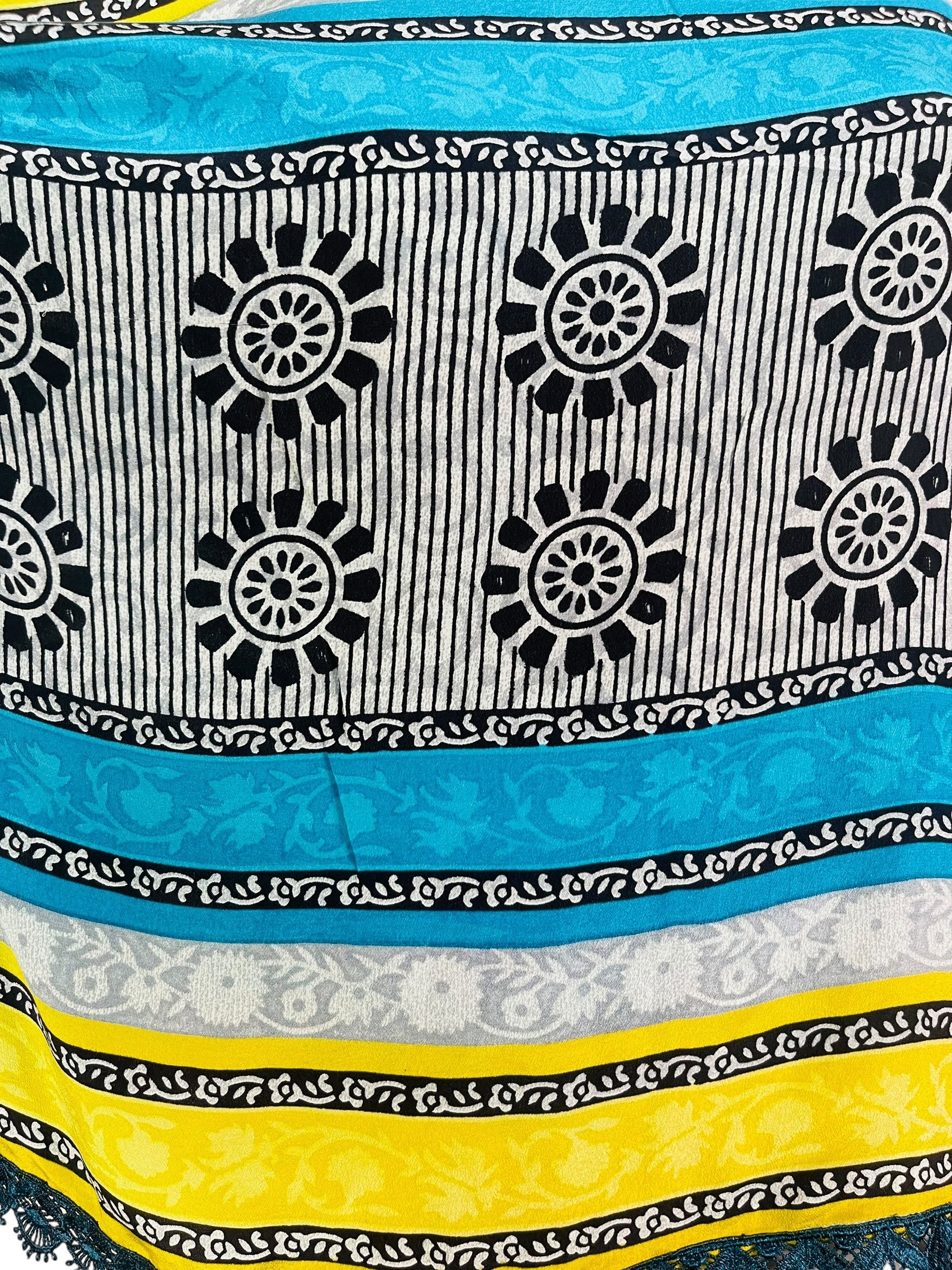 PRC6722 Avatar Pure Silk Side Slit Top