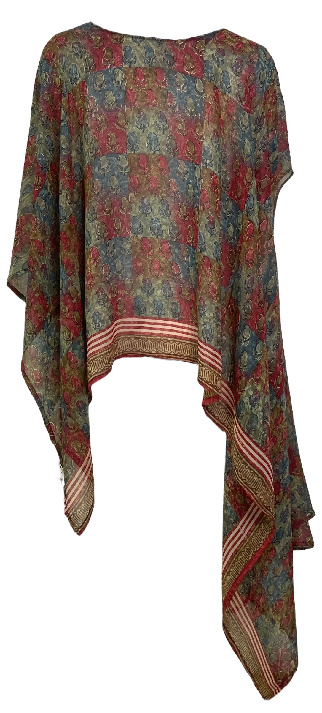 PRG7438 Sheer Avatar Pure Silk Versatile Vest