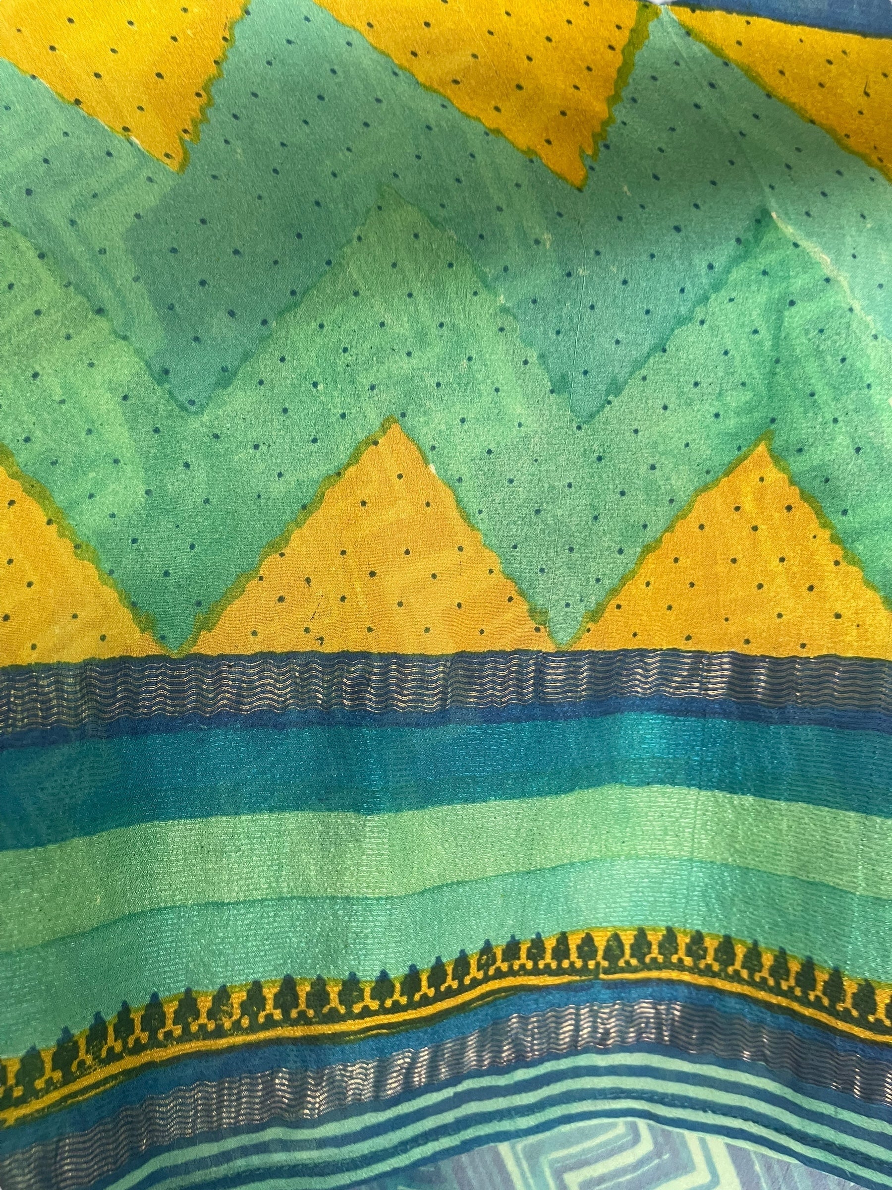 PRG7879 Sheer Avatar Pure Silk Hi Lo Top