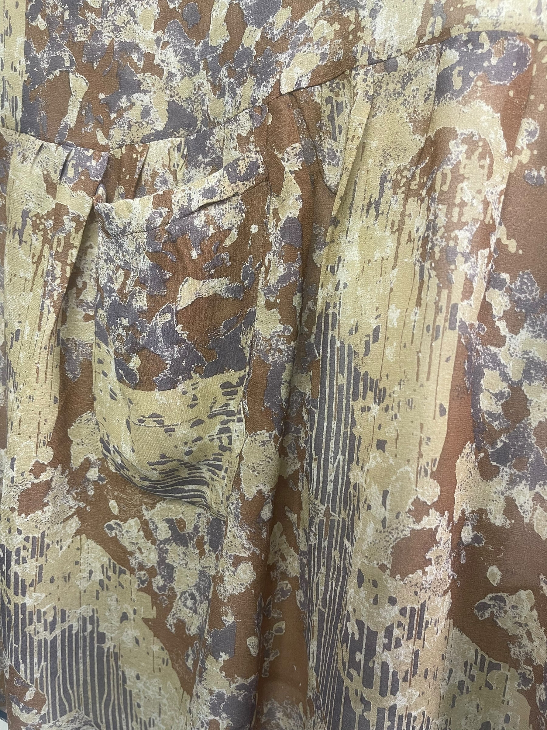 PRG8167 Sheer Avatar Pure Silk Boxy Babydoll Dress